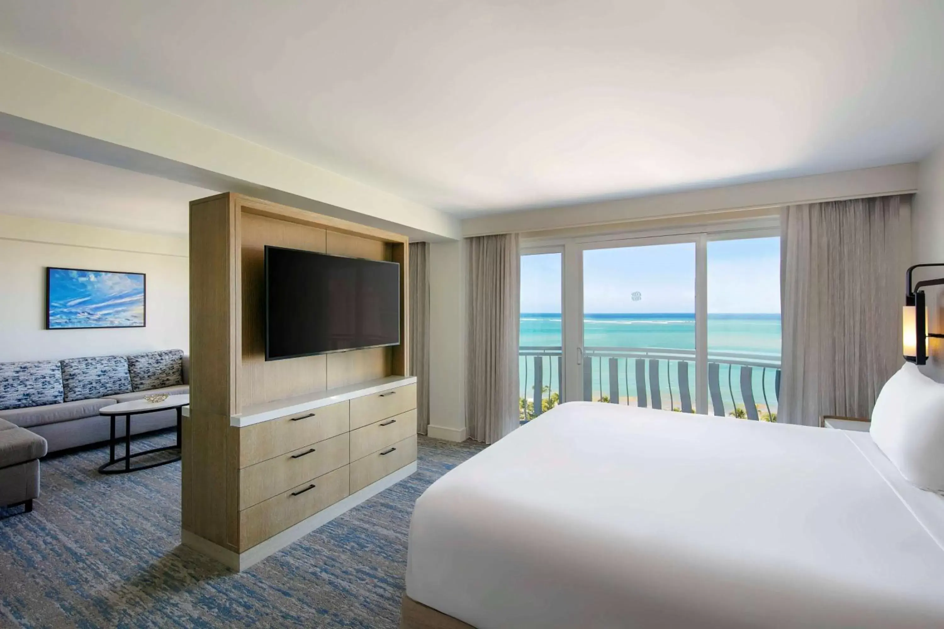 Executive King Suite with Ocean View - single occupancy in The Royal Sonesta San Juan Executive King Suite with Ocean View - single occupancy in The Royal Sonesta San Juan