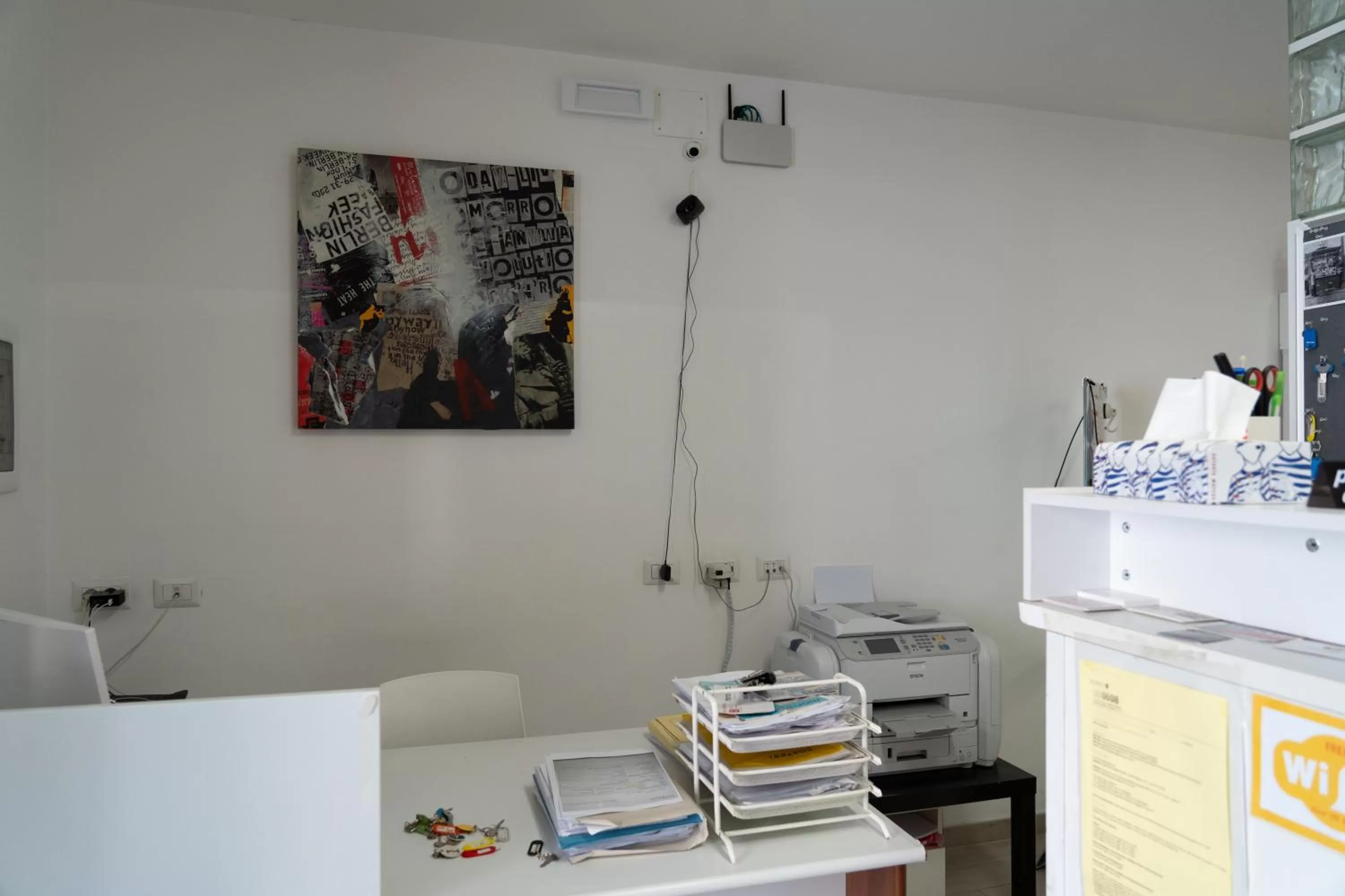 Lobby or reception in Hotel VM