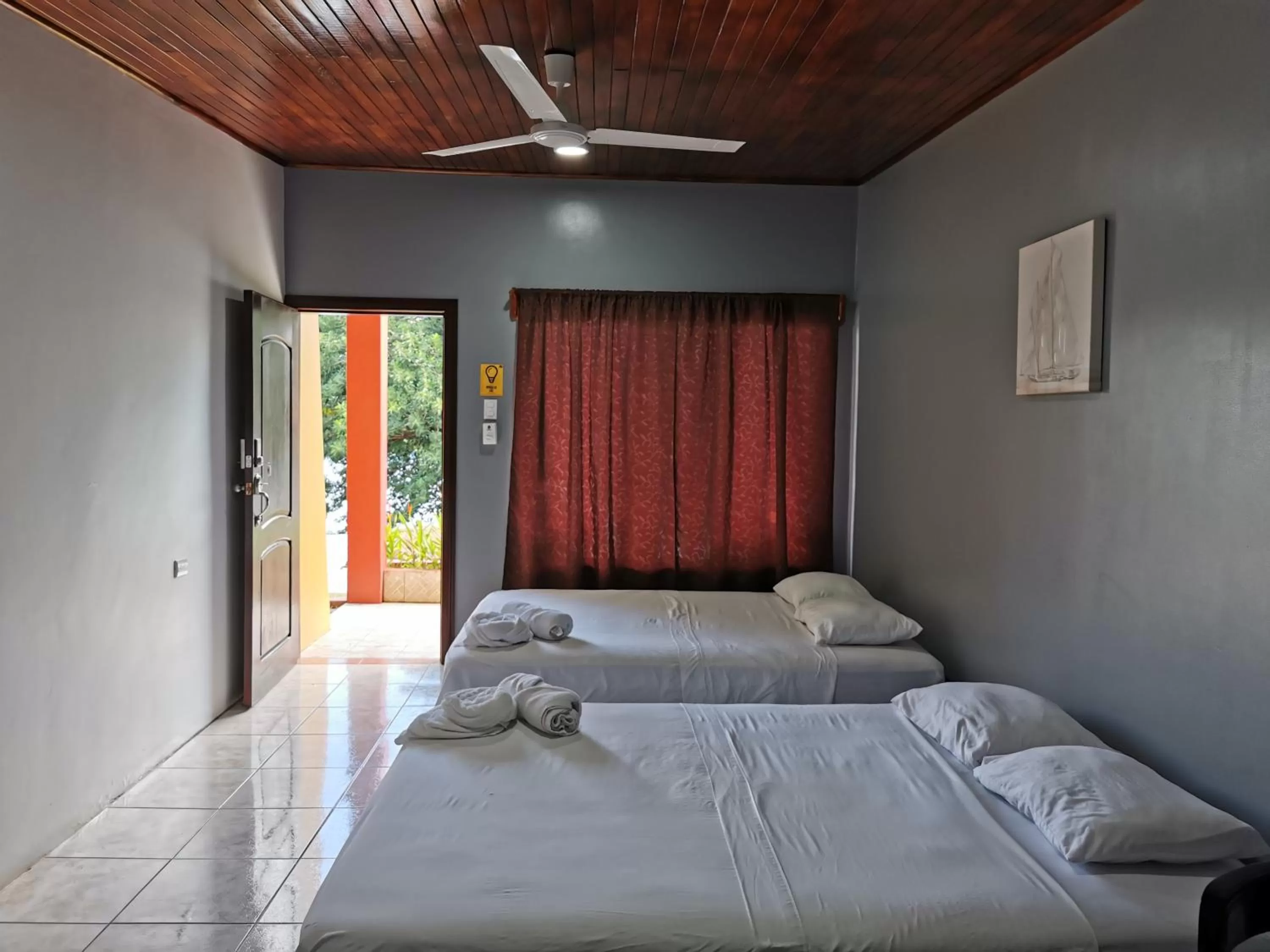 Bed in Hotel Puerto San Luis