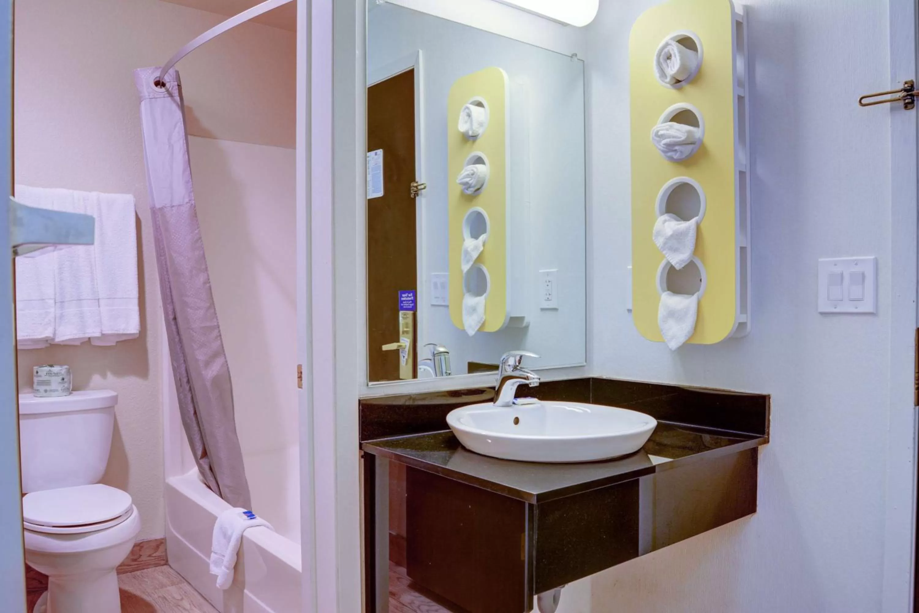 Toilet in Motel 6-The Dalles, OR