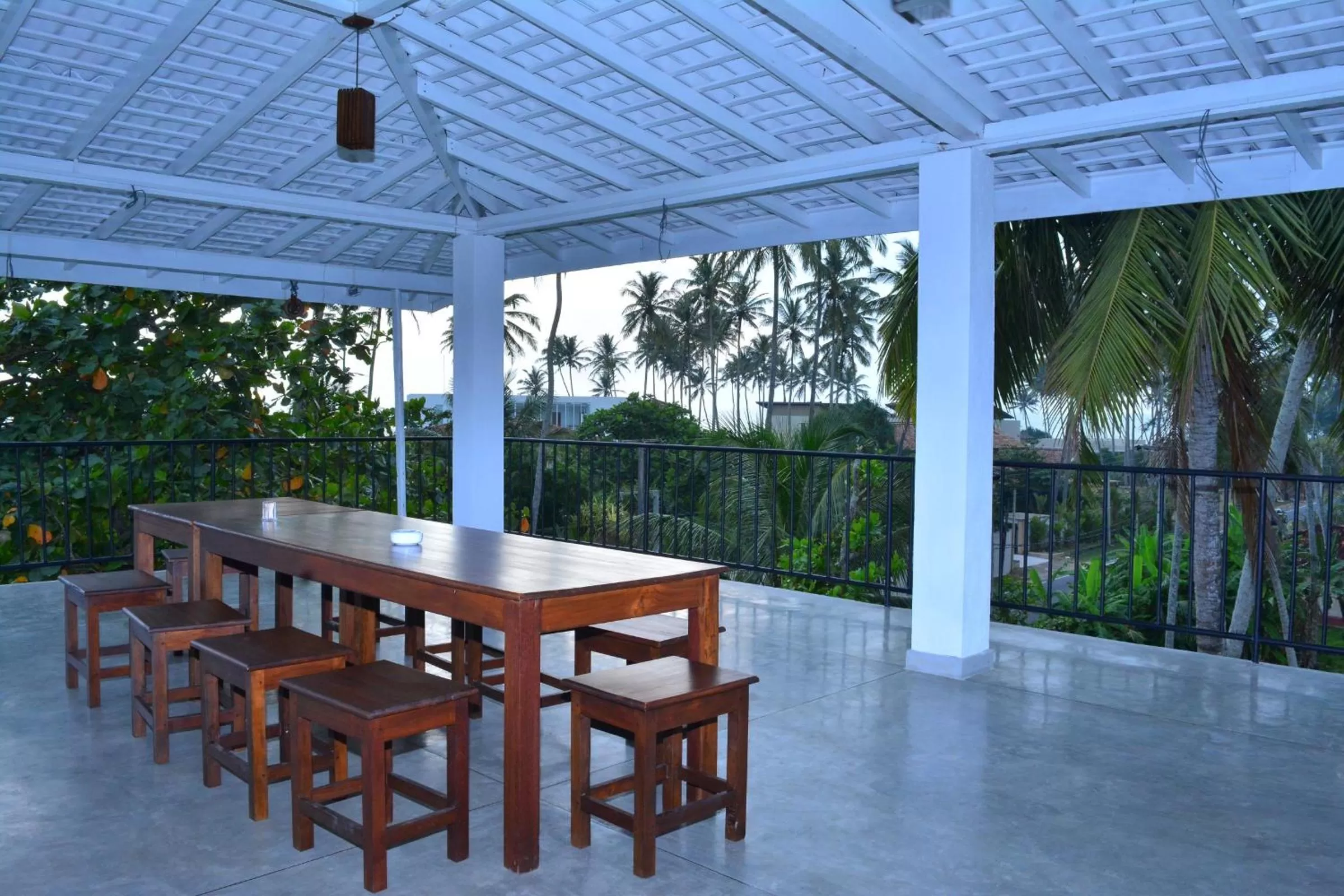 Dining area in Green Almond Hotel