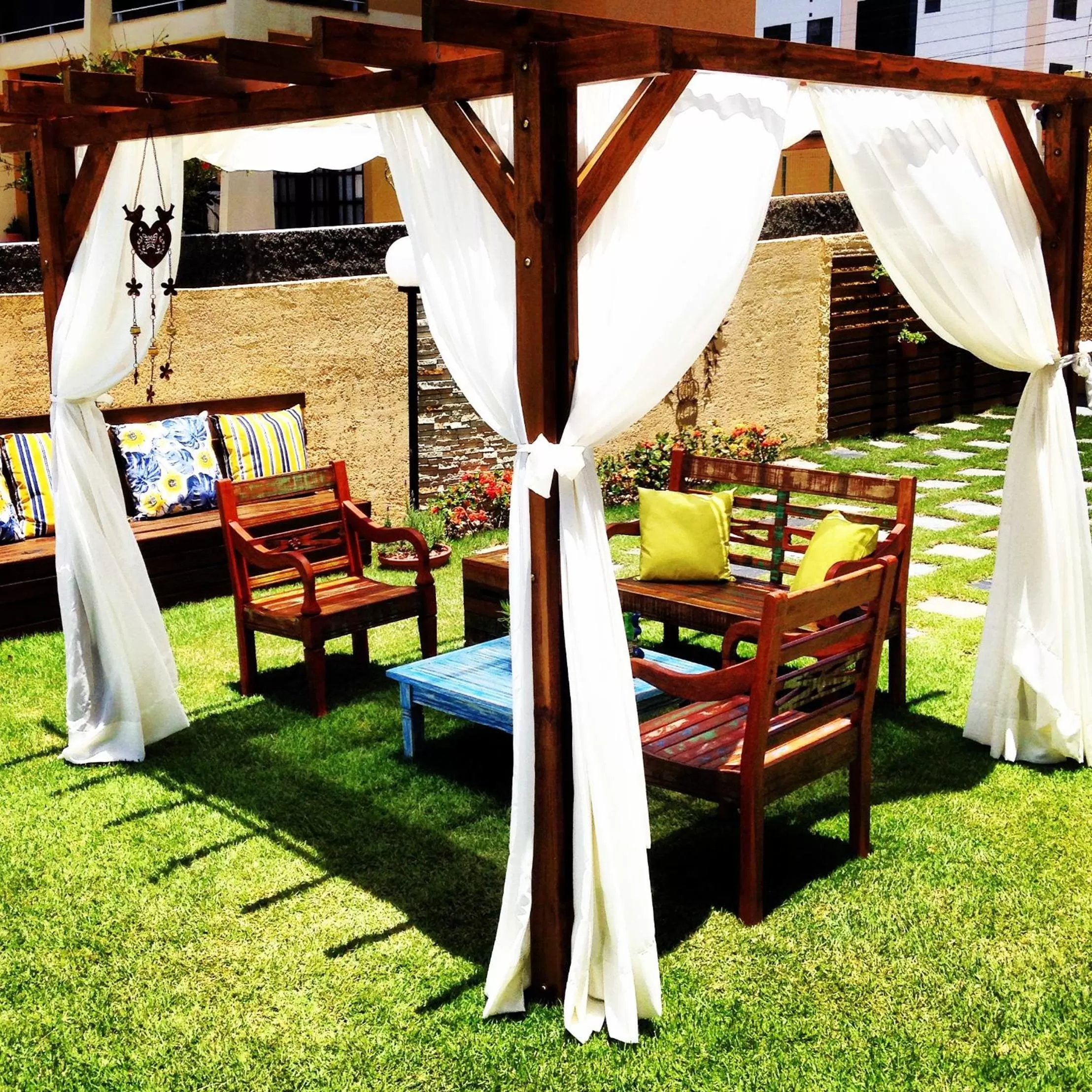 Garden, Banquet Facilities in Pousada Ancoradouro's