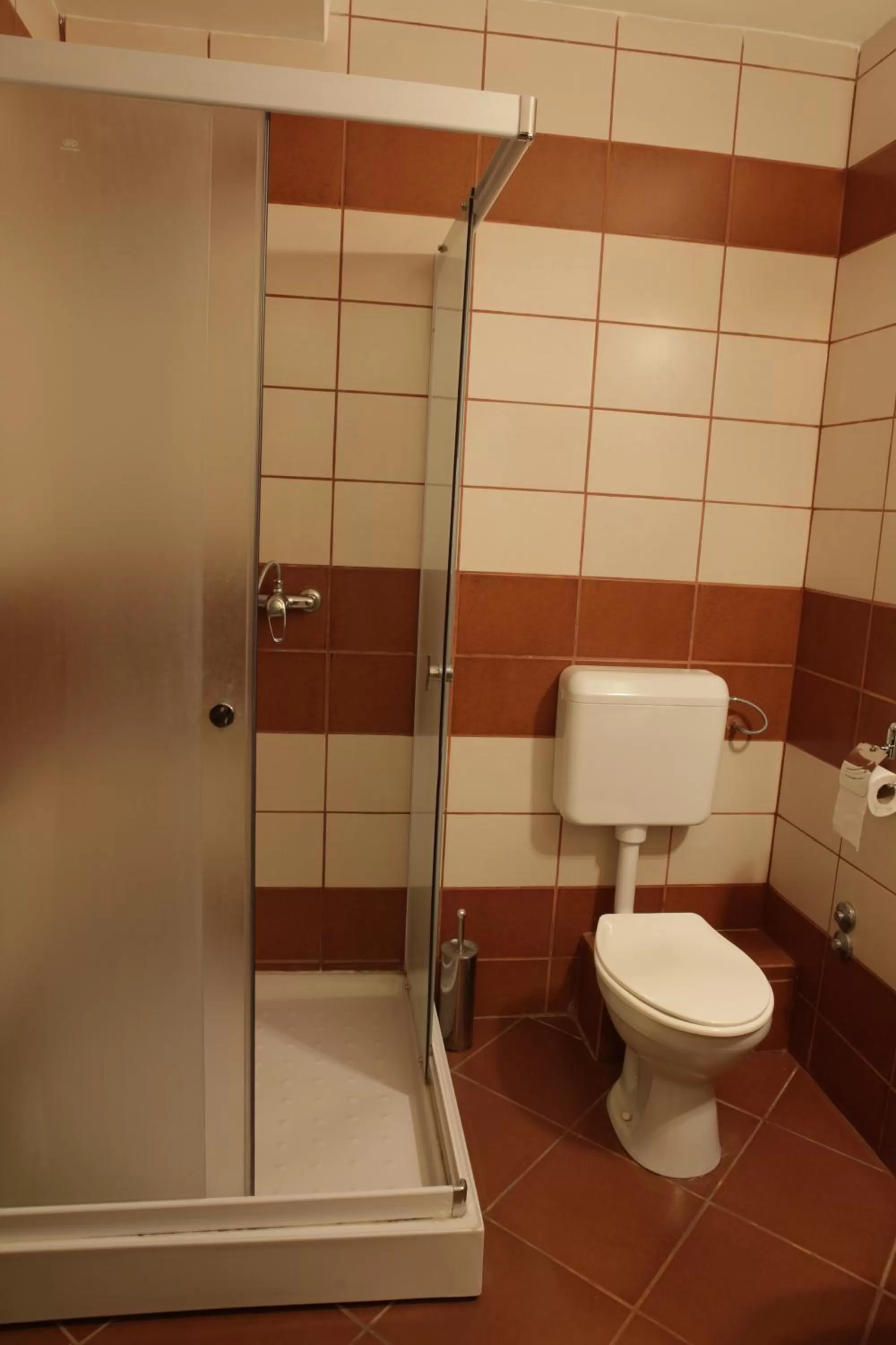 Shower, Bathroom in Hotel Romantik