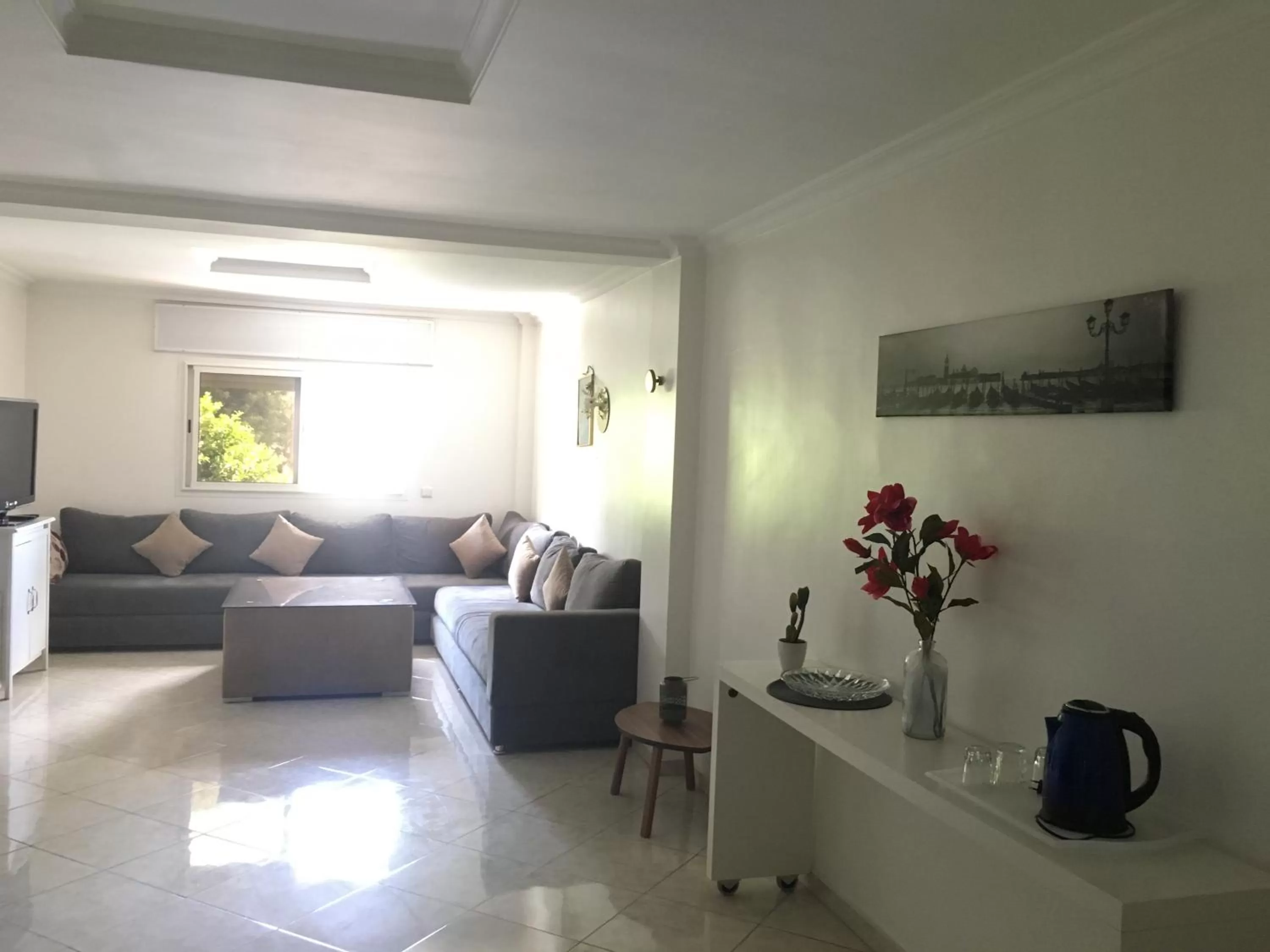 Seating Area in Appart Hotel Monaco