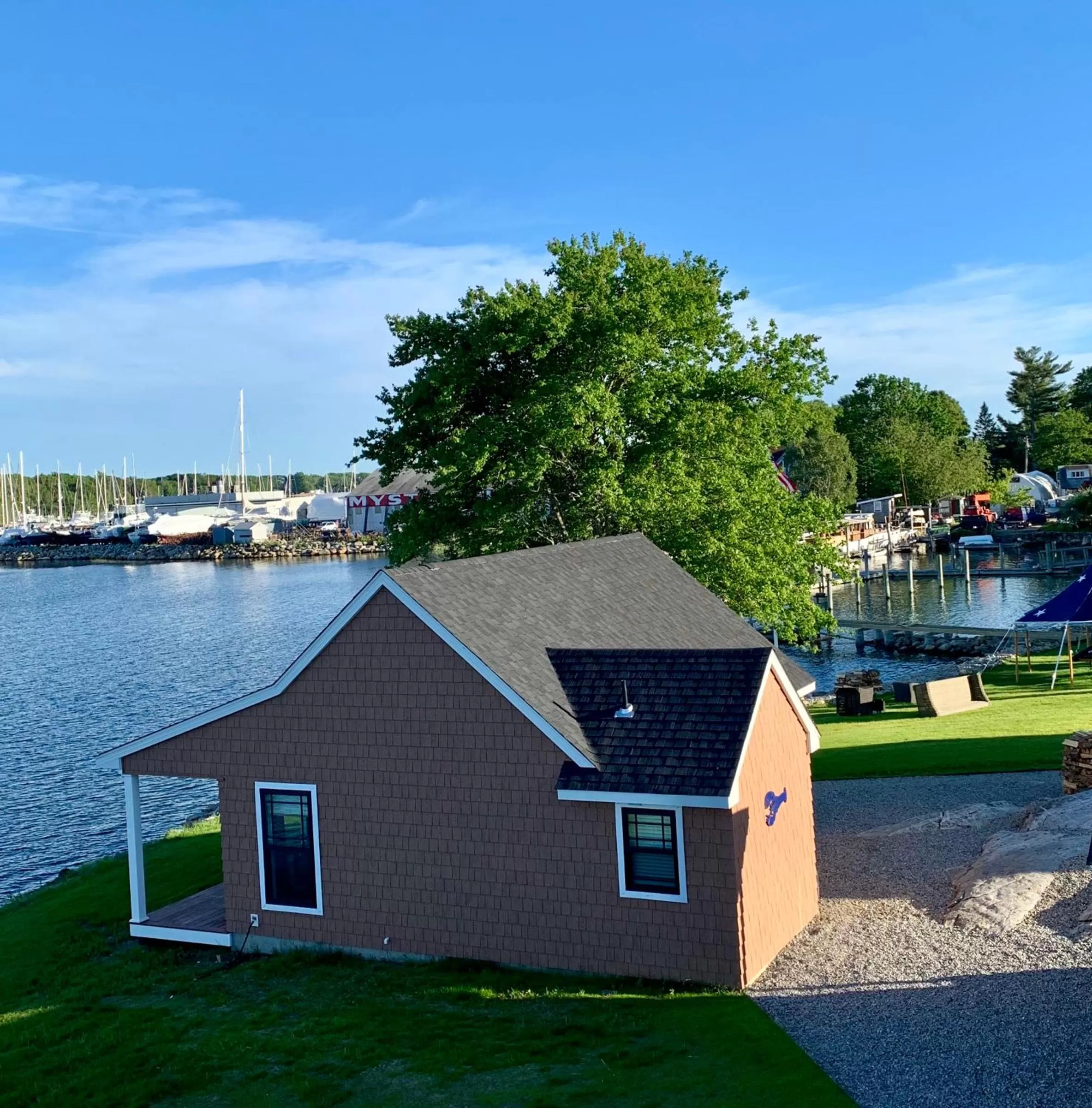 River view in Harbor View Landing