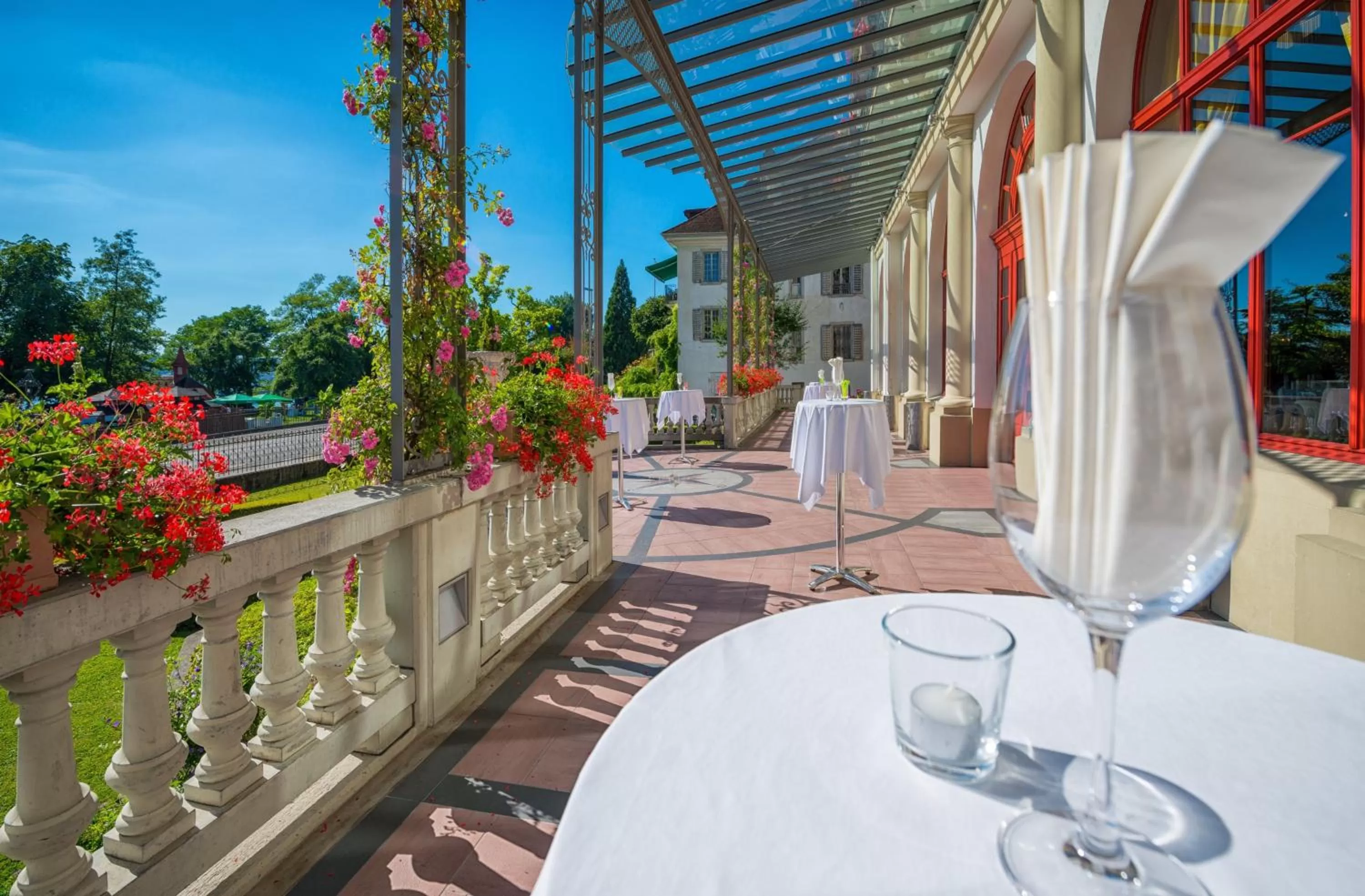 Balcony/Terrace in Hotel Seeburg