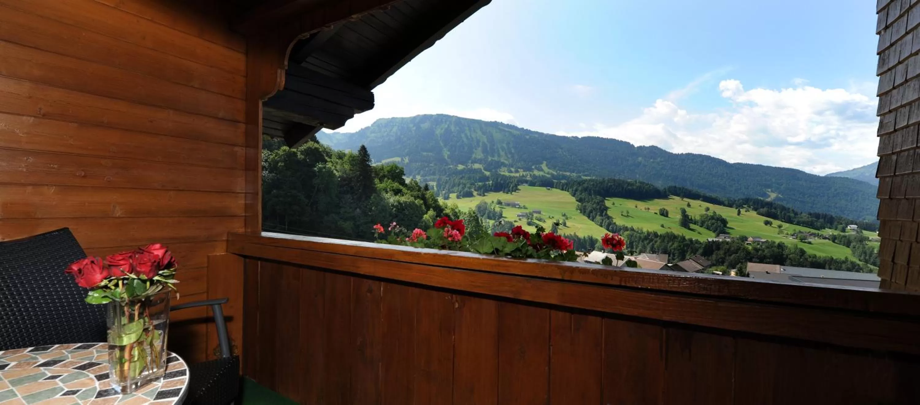 Natural landscape, Mountain View in St Hubertus BnB