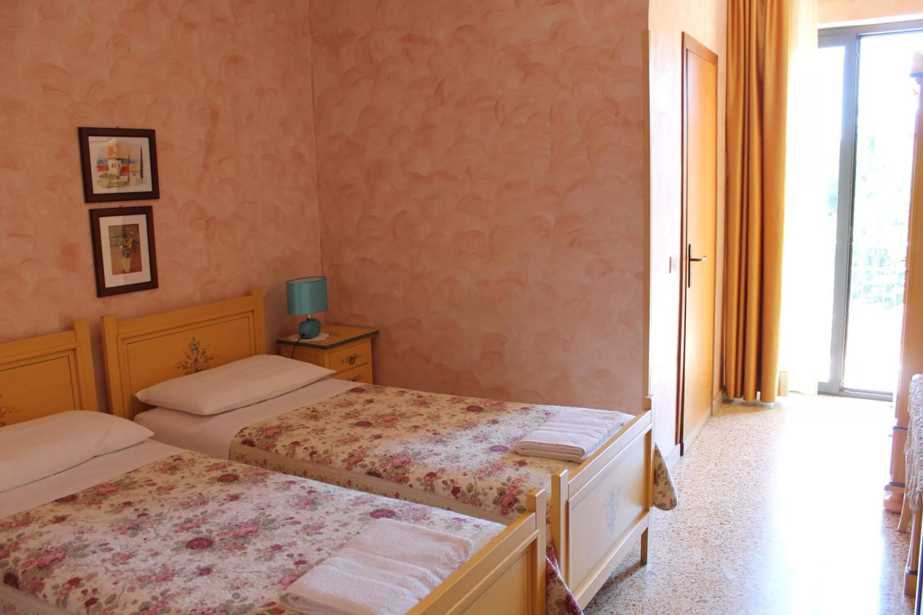 Decorative detail, Bed in Hotel La Villa