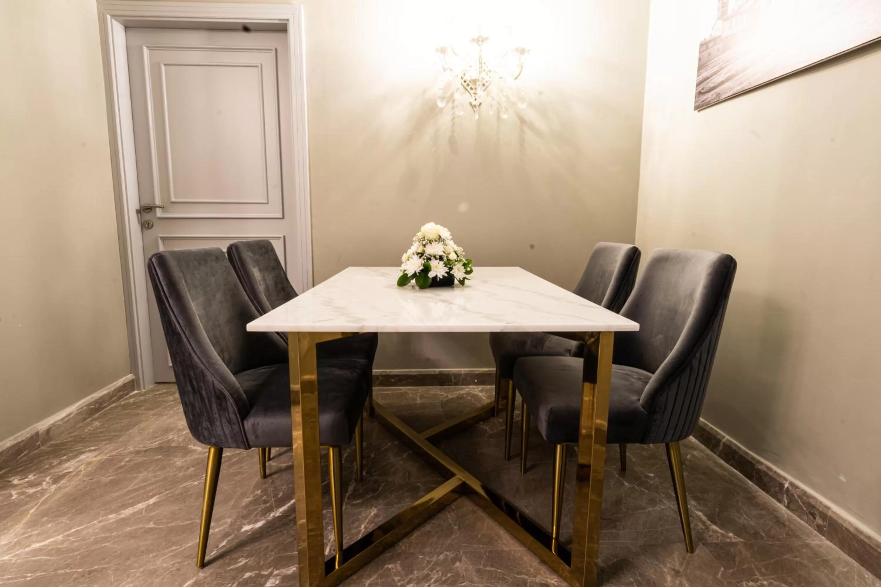 Living room in President Hotel