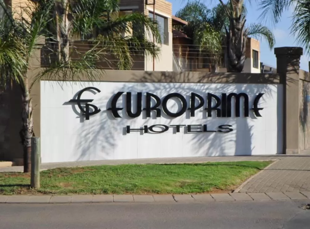 Property logo or sign in Europrime Hotel