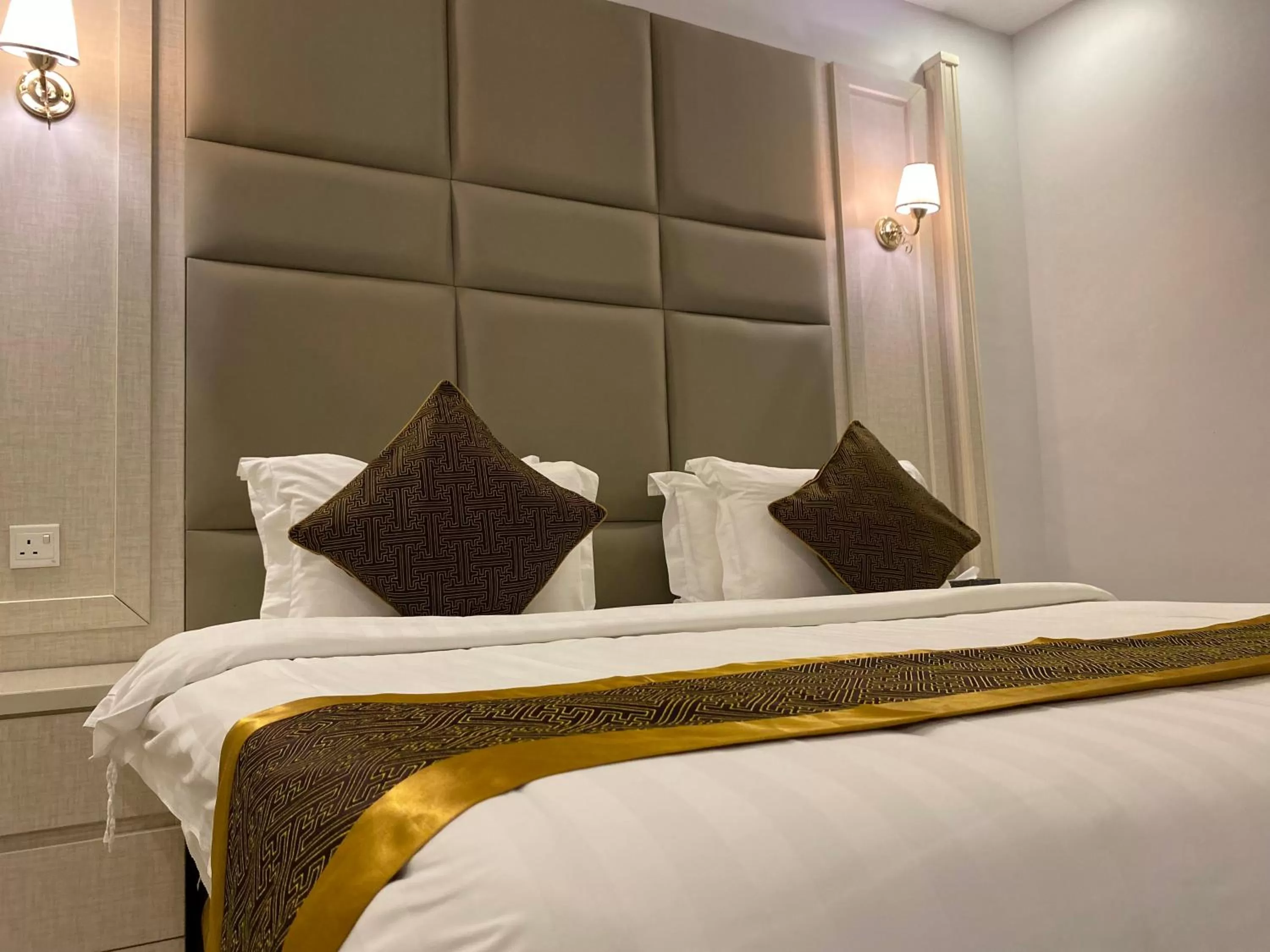 Bedroom, Bed in شقق ارين البساتين