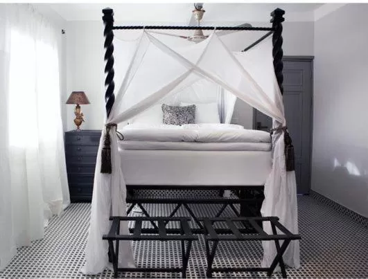 Bed in RoofTop Boutique Hotel Adults Only