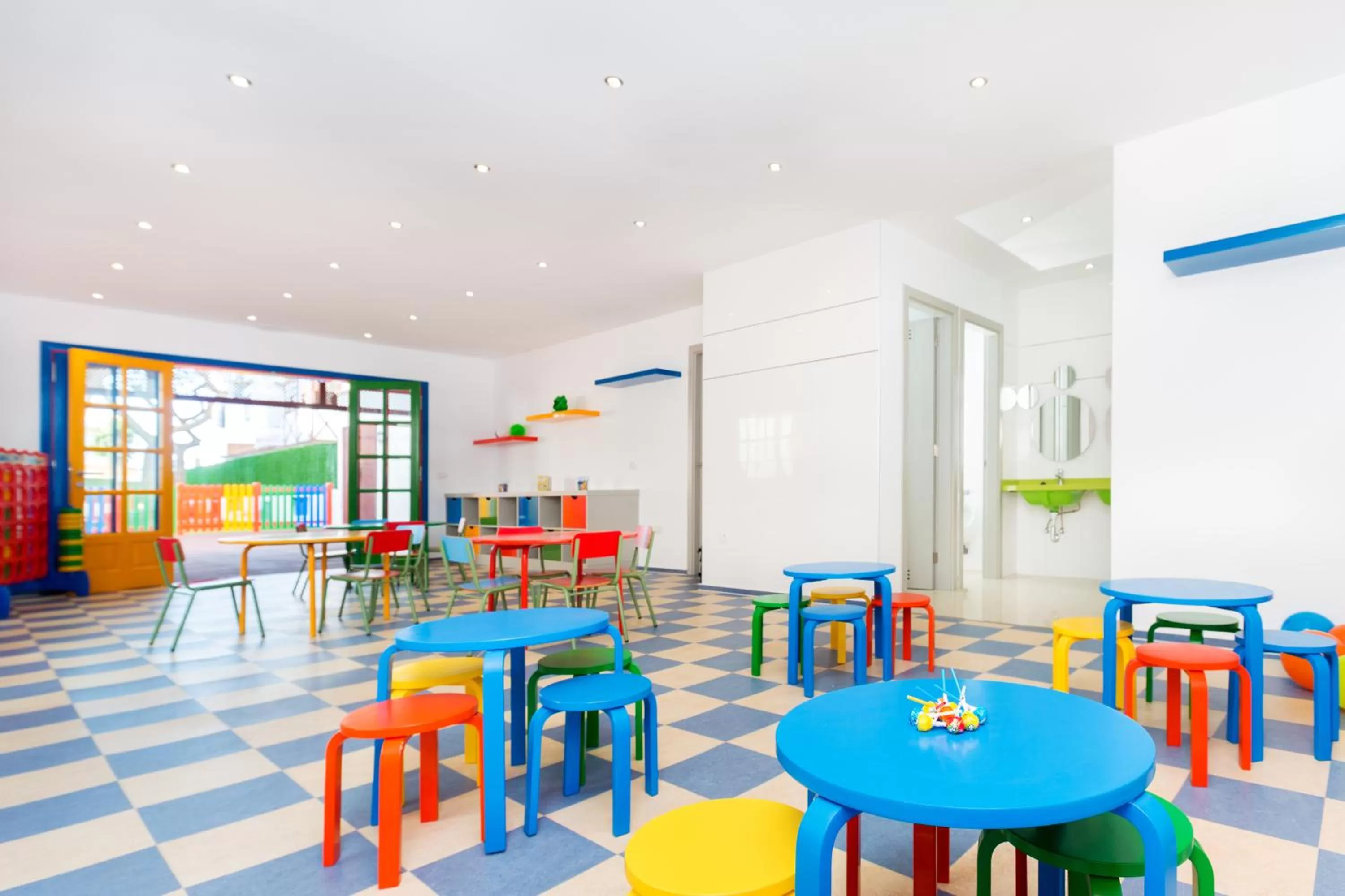 Children play ground in Globales Tamaimo Tropical