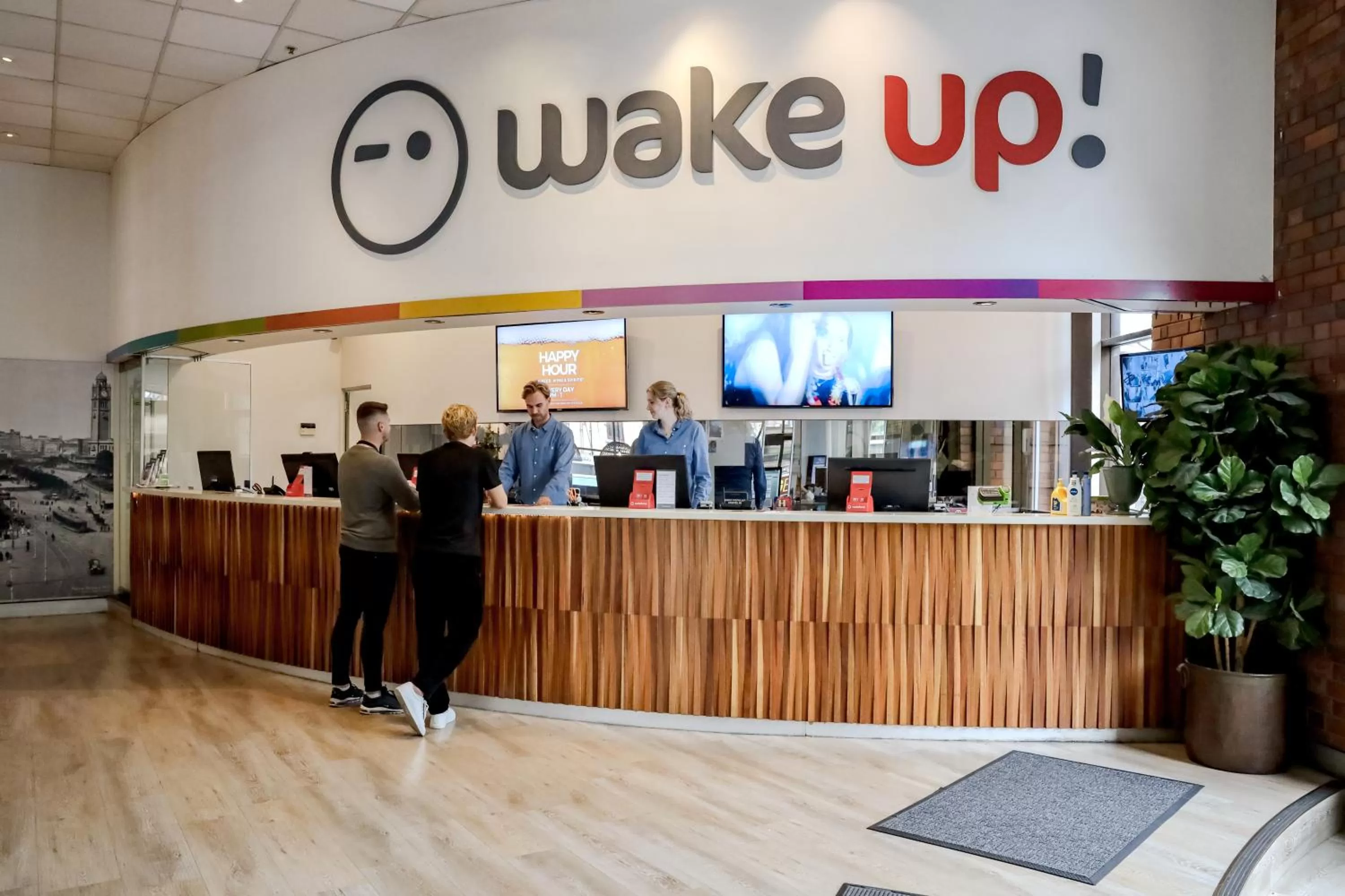 People in Wake Up! Sydney Central