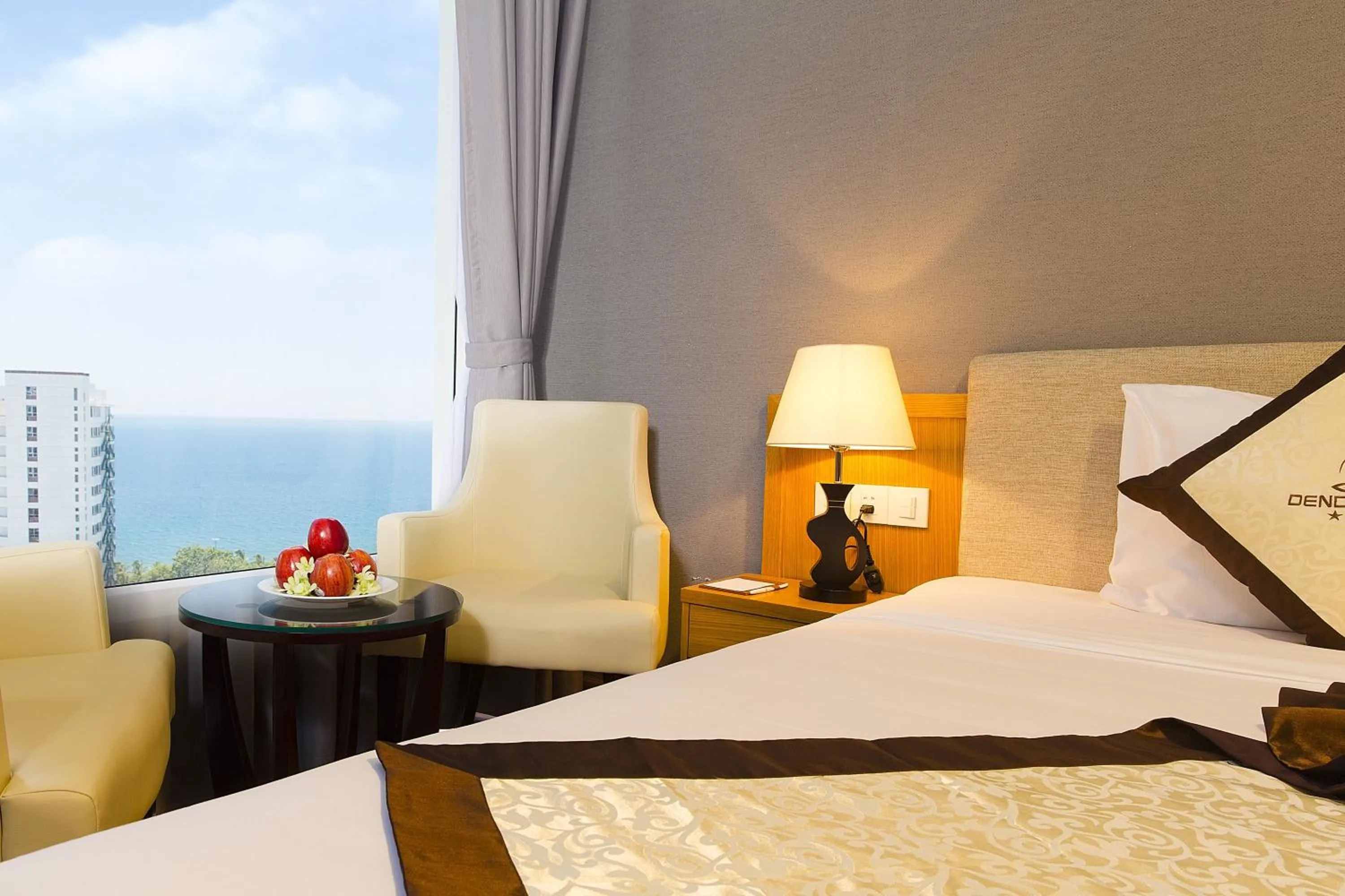 Sea view, Bed in Dendro Gold Hotel