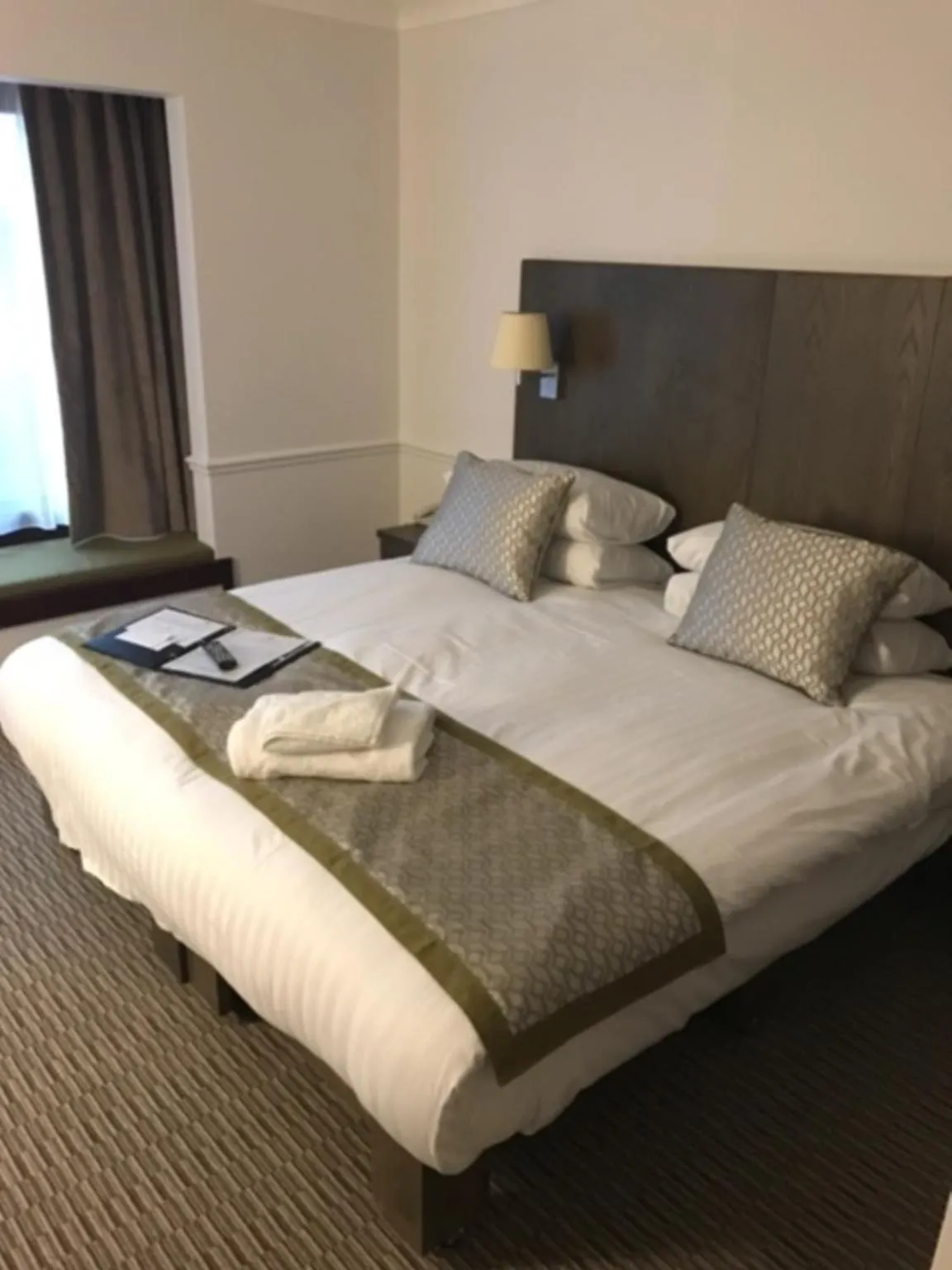 Bed in Best Western Ipswich Hotel