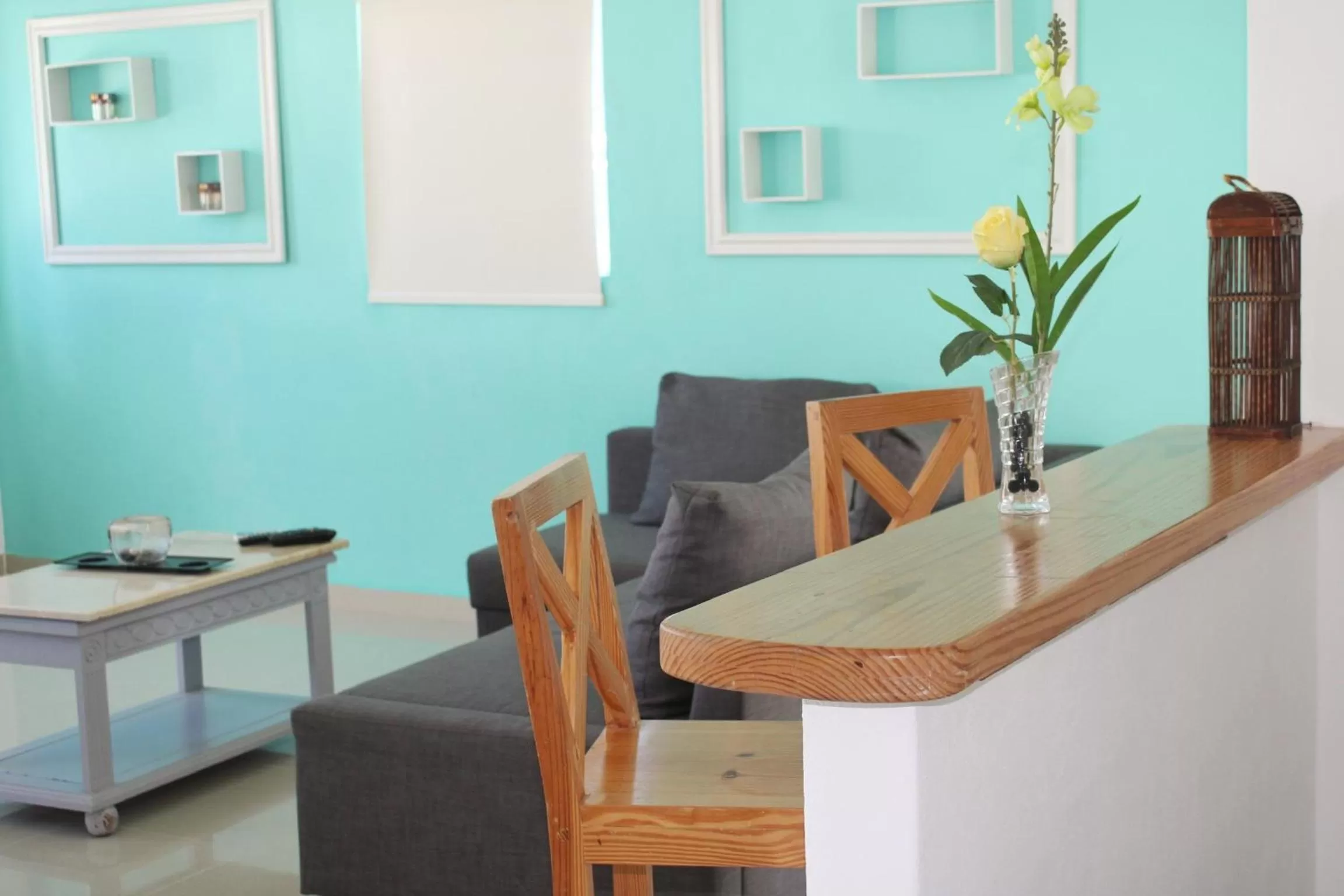 Living room in Hotel Checkin El Cortecito Beach