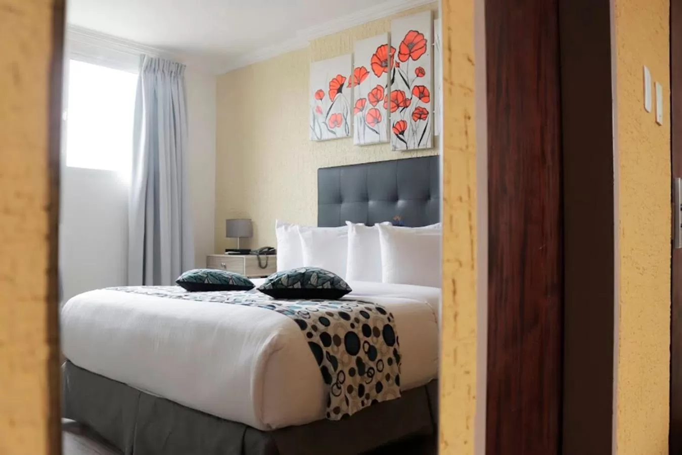 Bed in Hotel Alto Mar