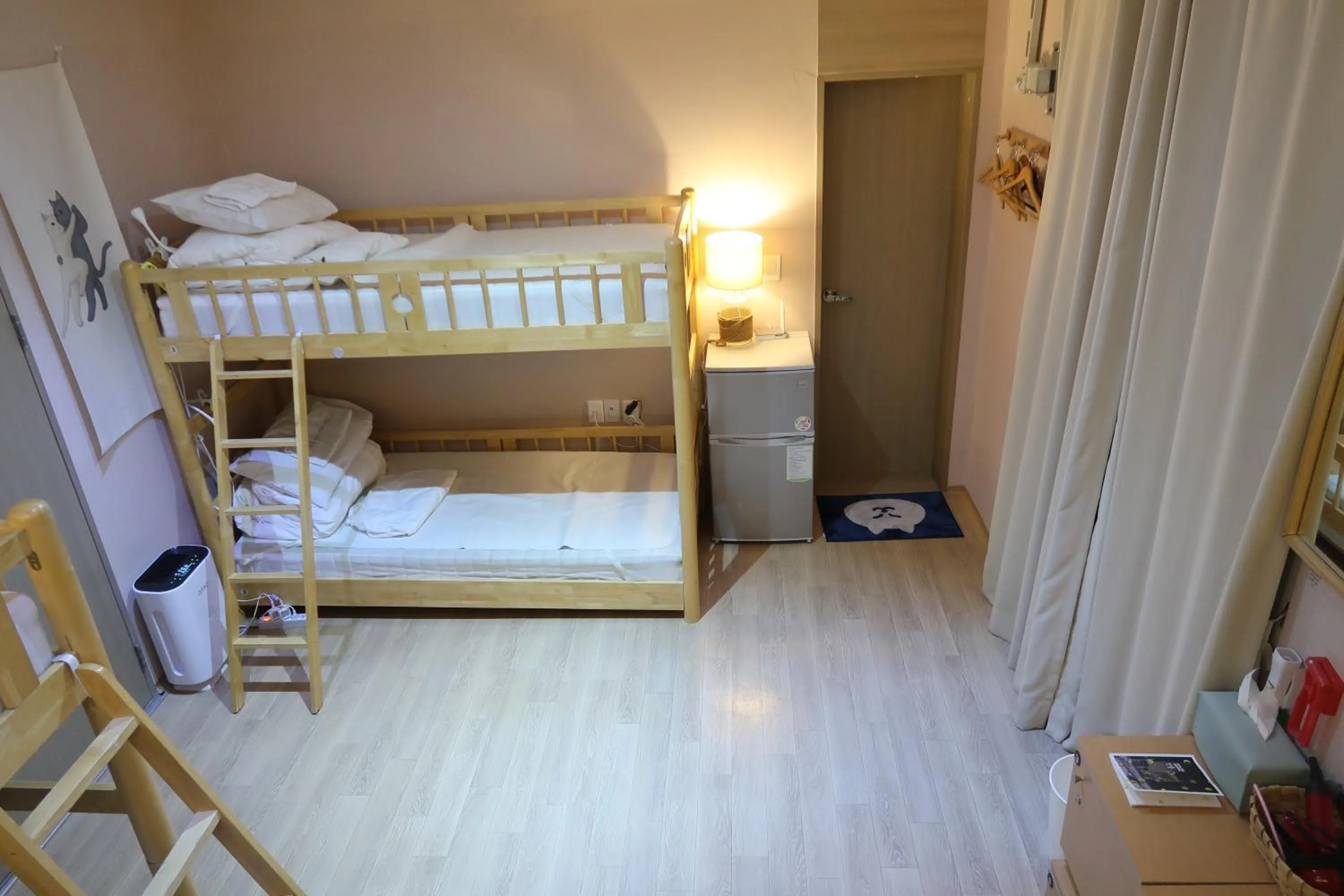 Bed in Andong Poong-gyung HOSTEL n LIBRARY