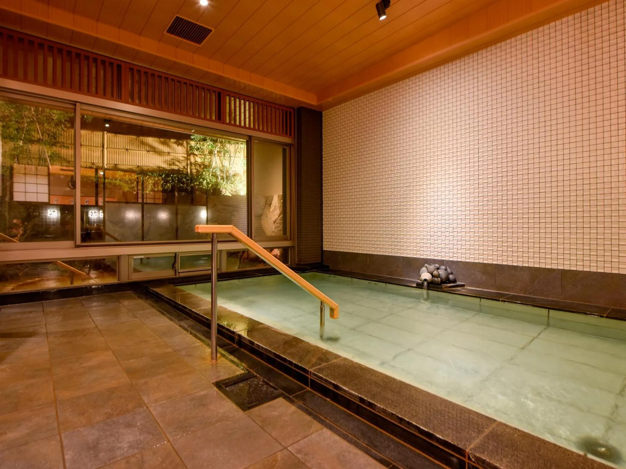 Hot Spring Bath in Okuno Hosomichi