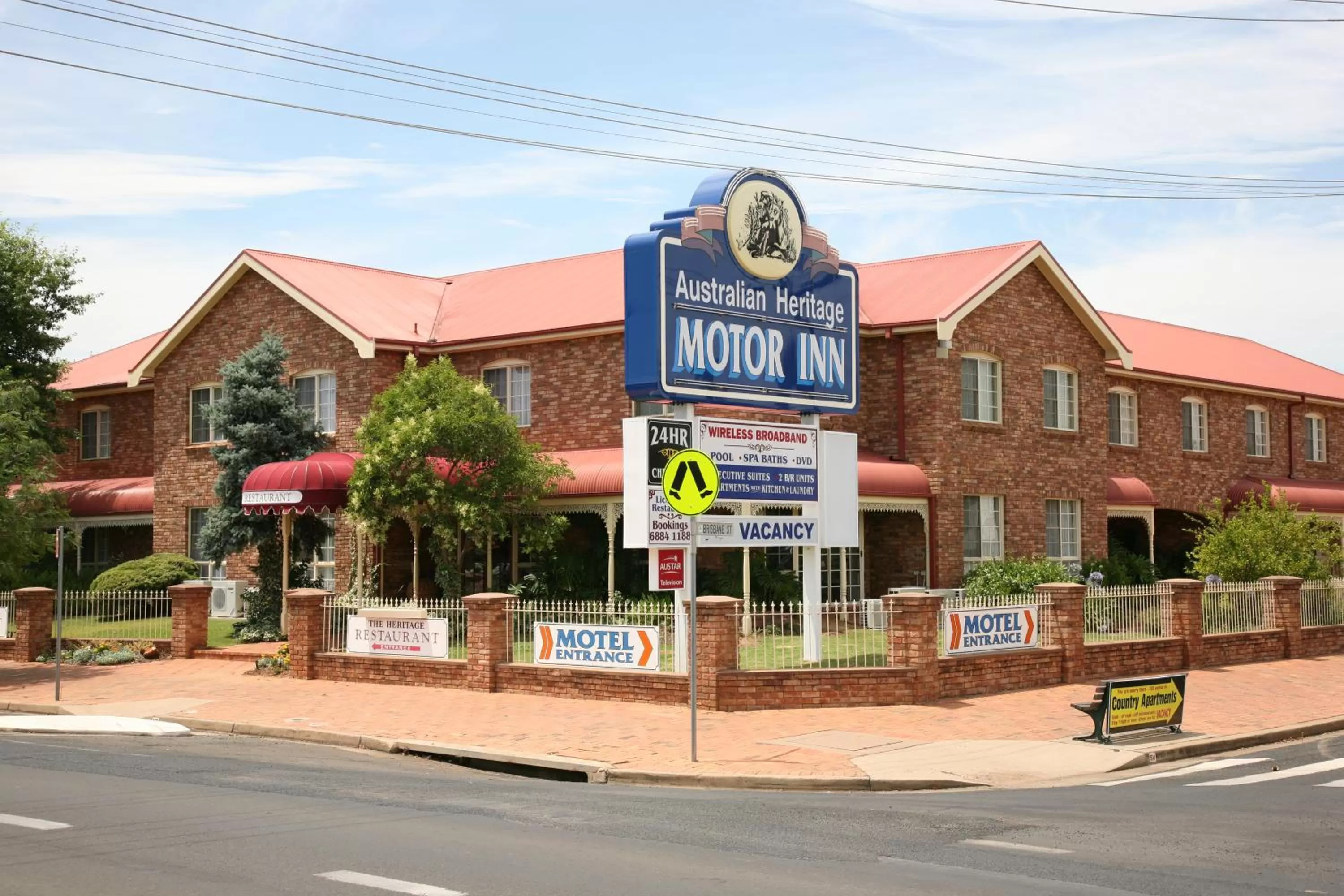 Facade/entrance in Australian Heritage Motor Inn
