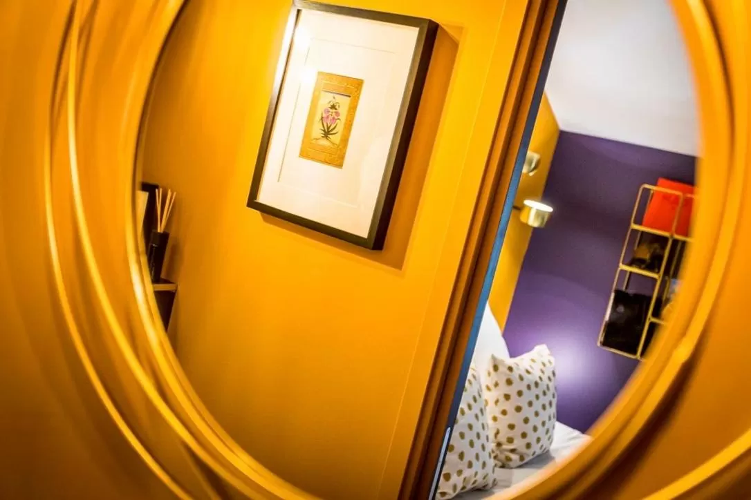 Bed in Hôtel - Restaurant Le Globe