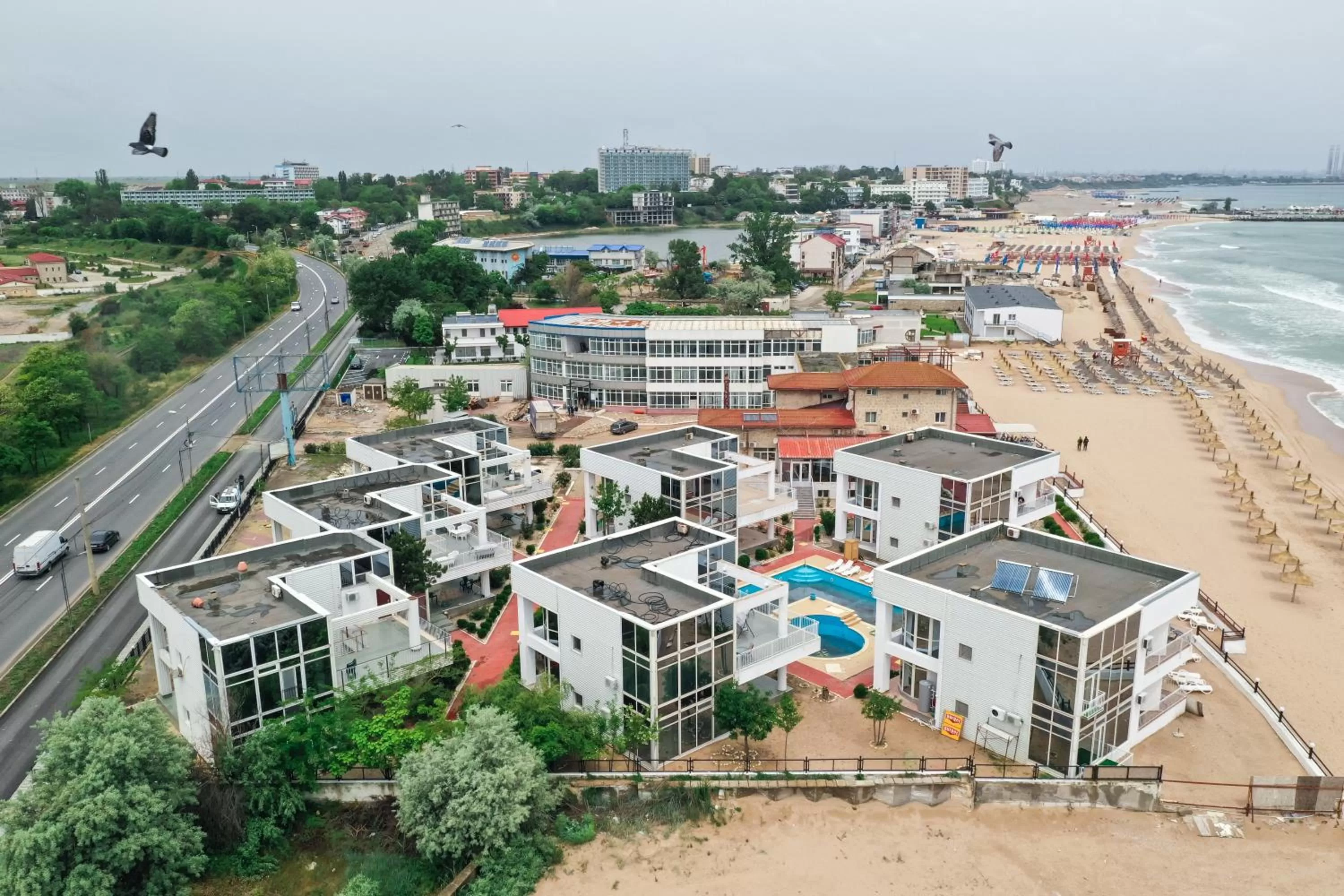 Bird's eye view, Bird's-eye View in Avenue Palm Eforie - Avenue Hotels