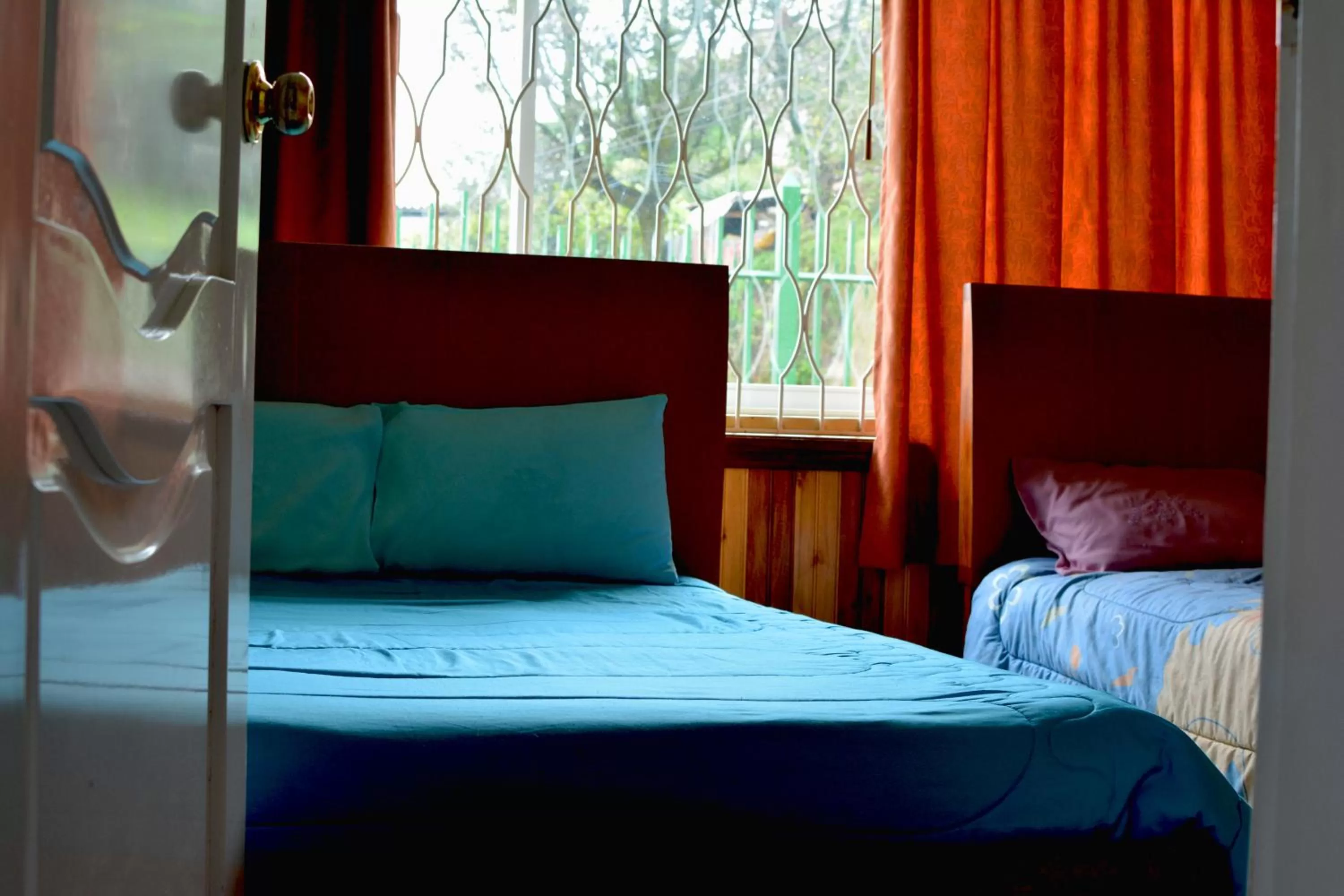 Bed in Hostal Mirador de Otavalo