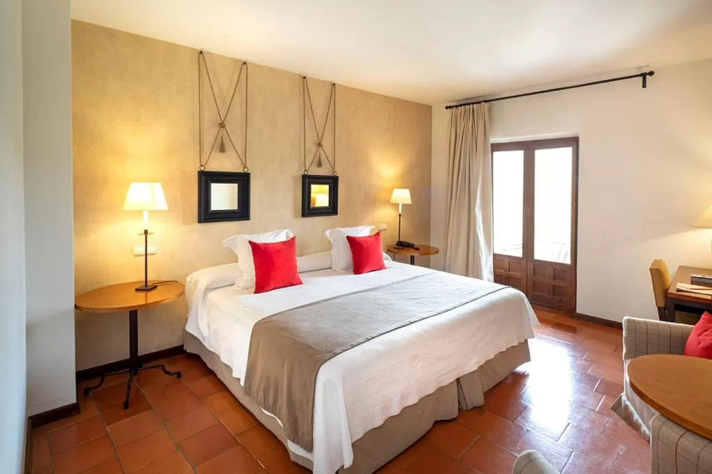 Bed in Hospederia de Santo Domingo