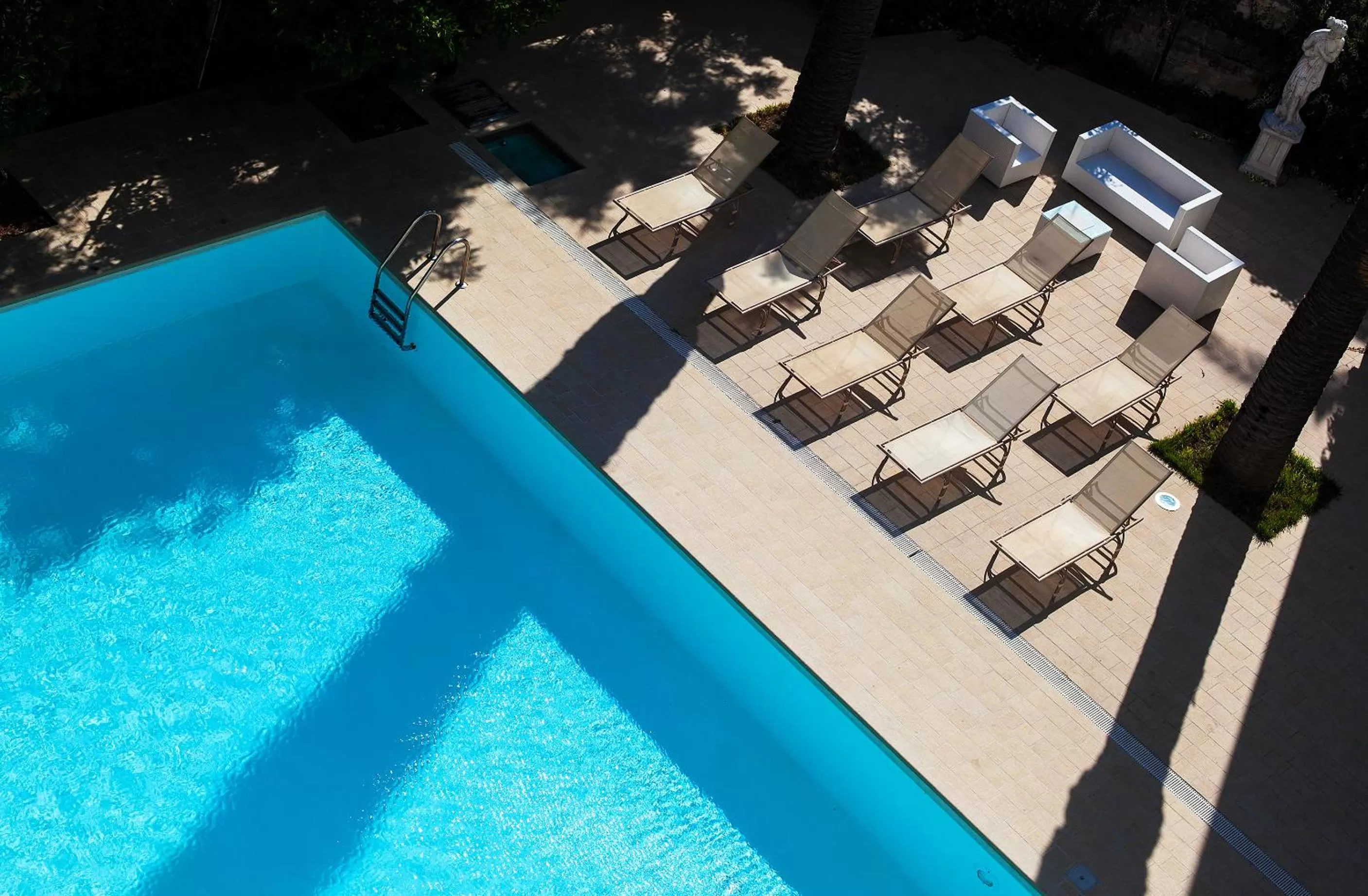 Pool view in Grand Hotel Di Lecce