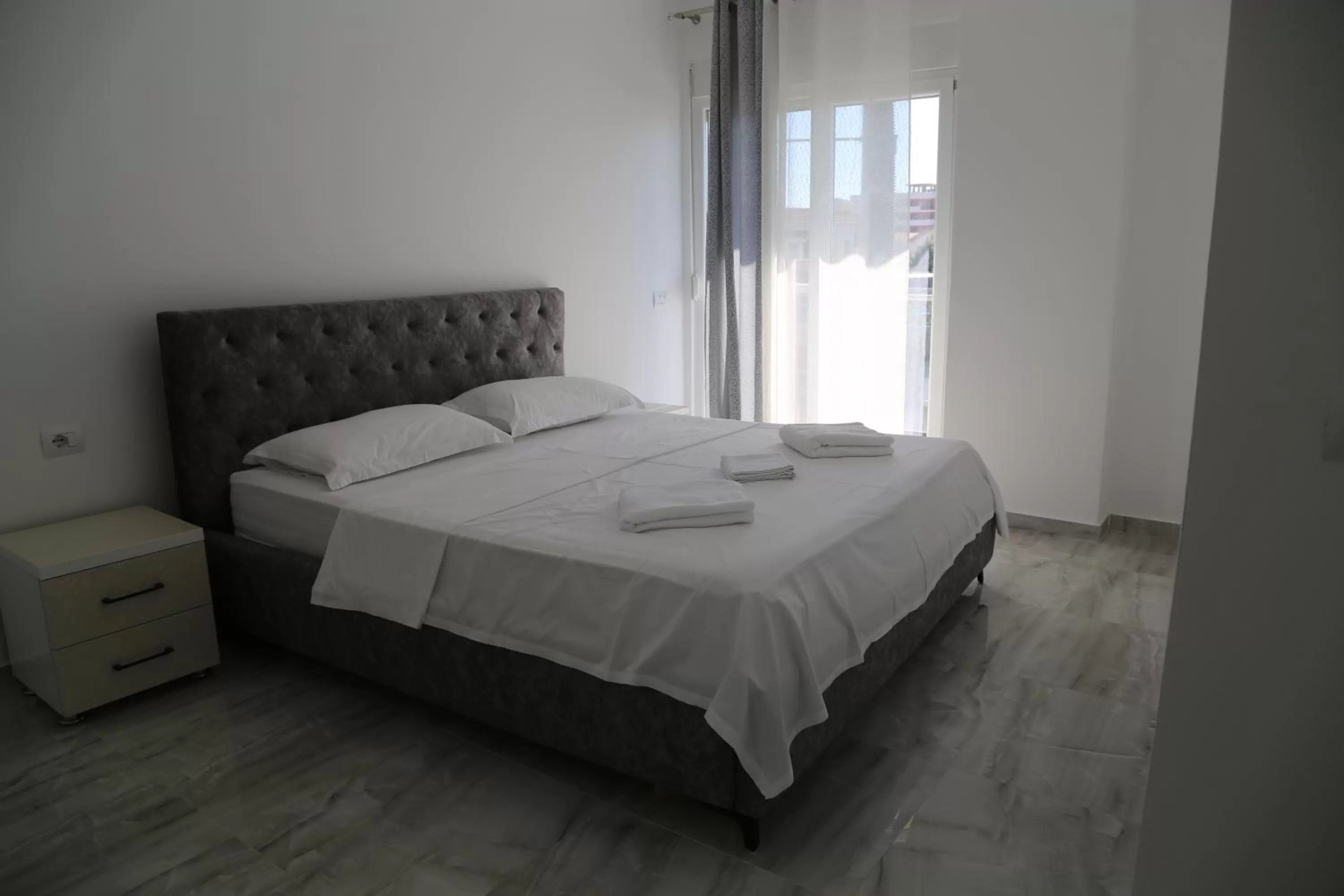 Bed in Anchor Apartments