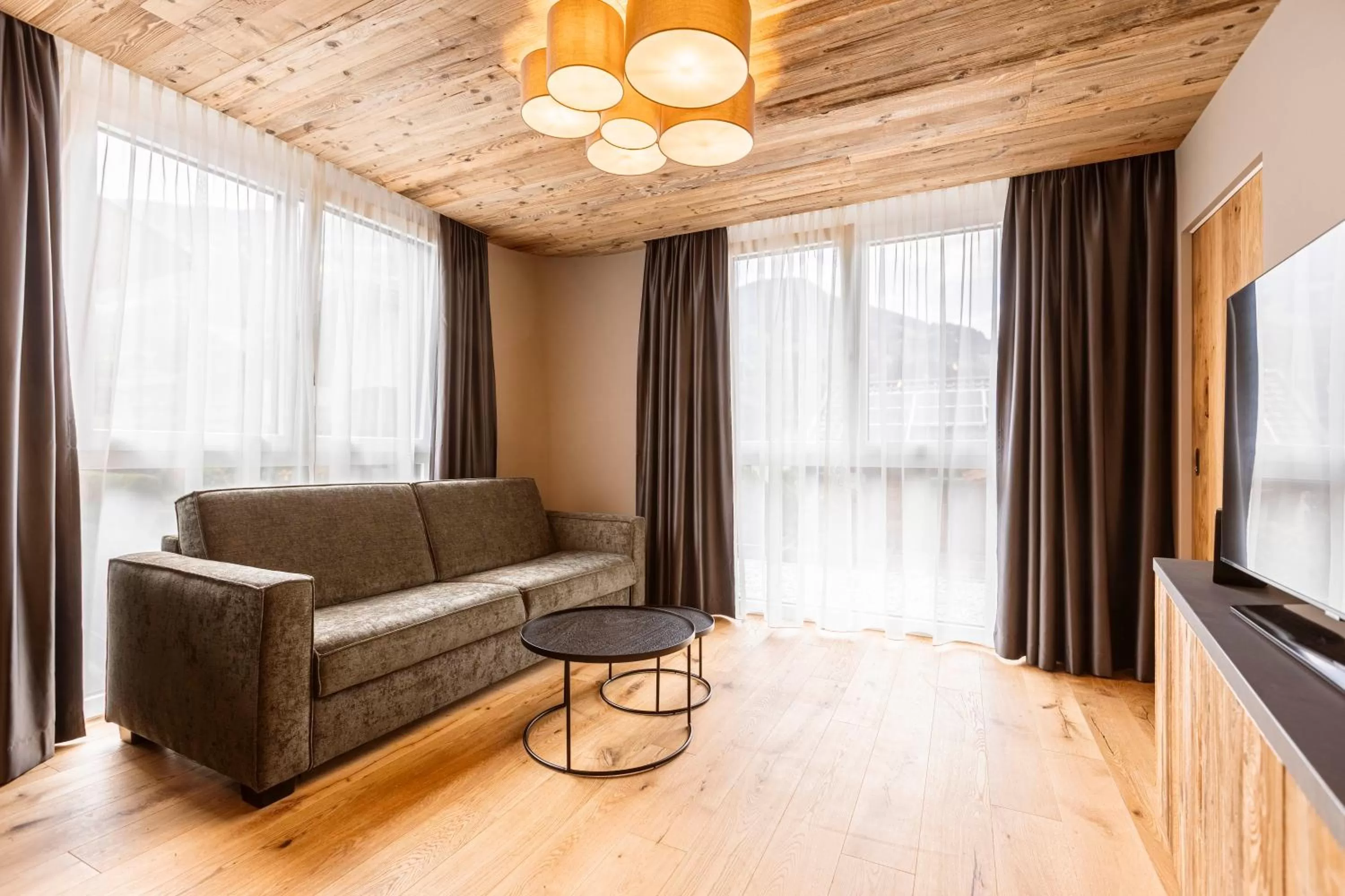 Living room in Zillertal Suites Fügen by ALPS RESORTS