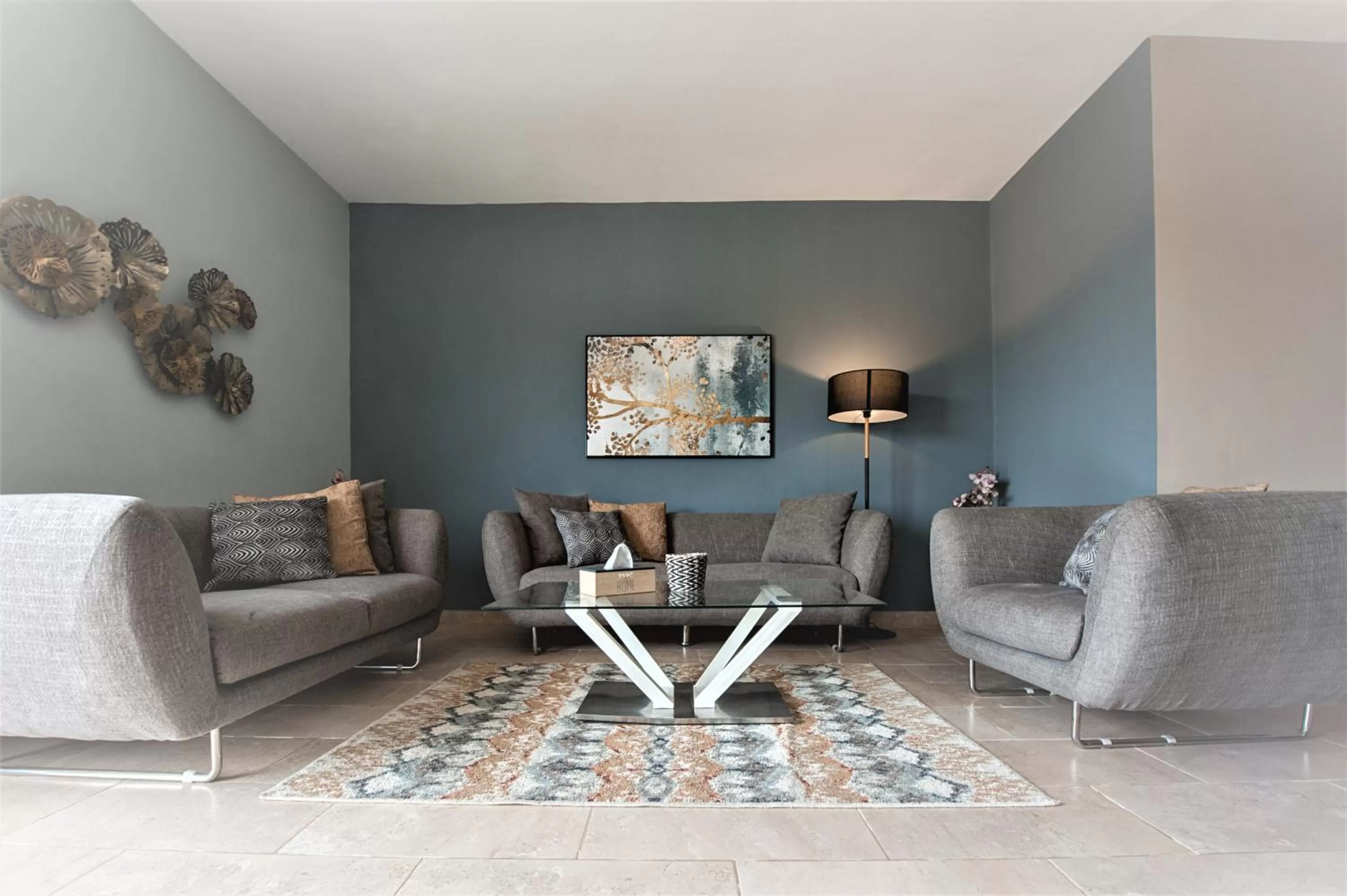 Living room, Seating Area in Montecito Apartments