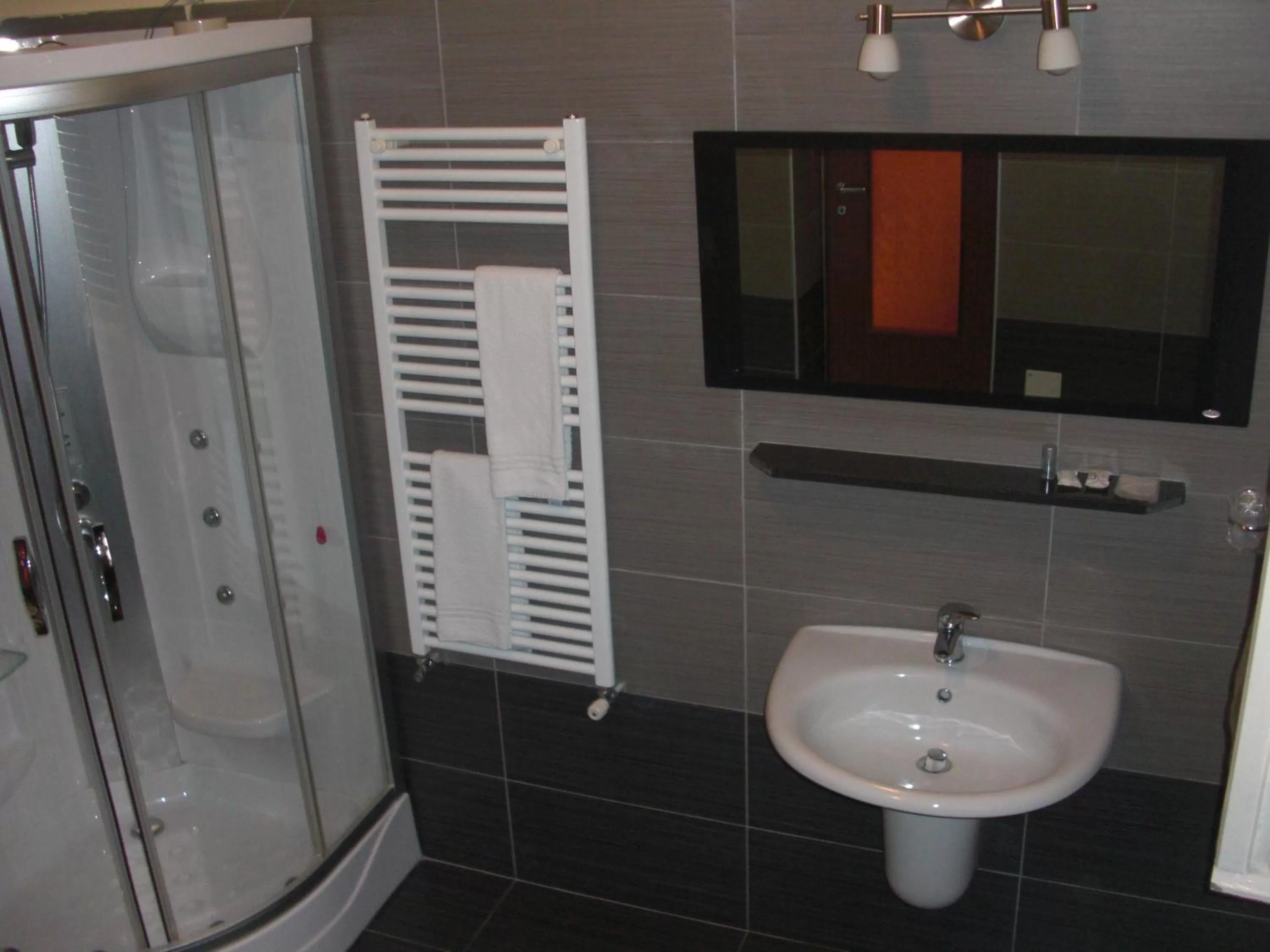 Shower in Hotel Legnano
