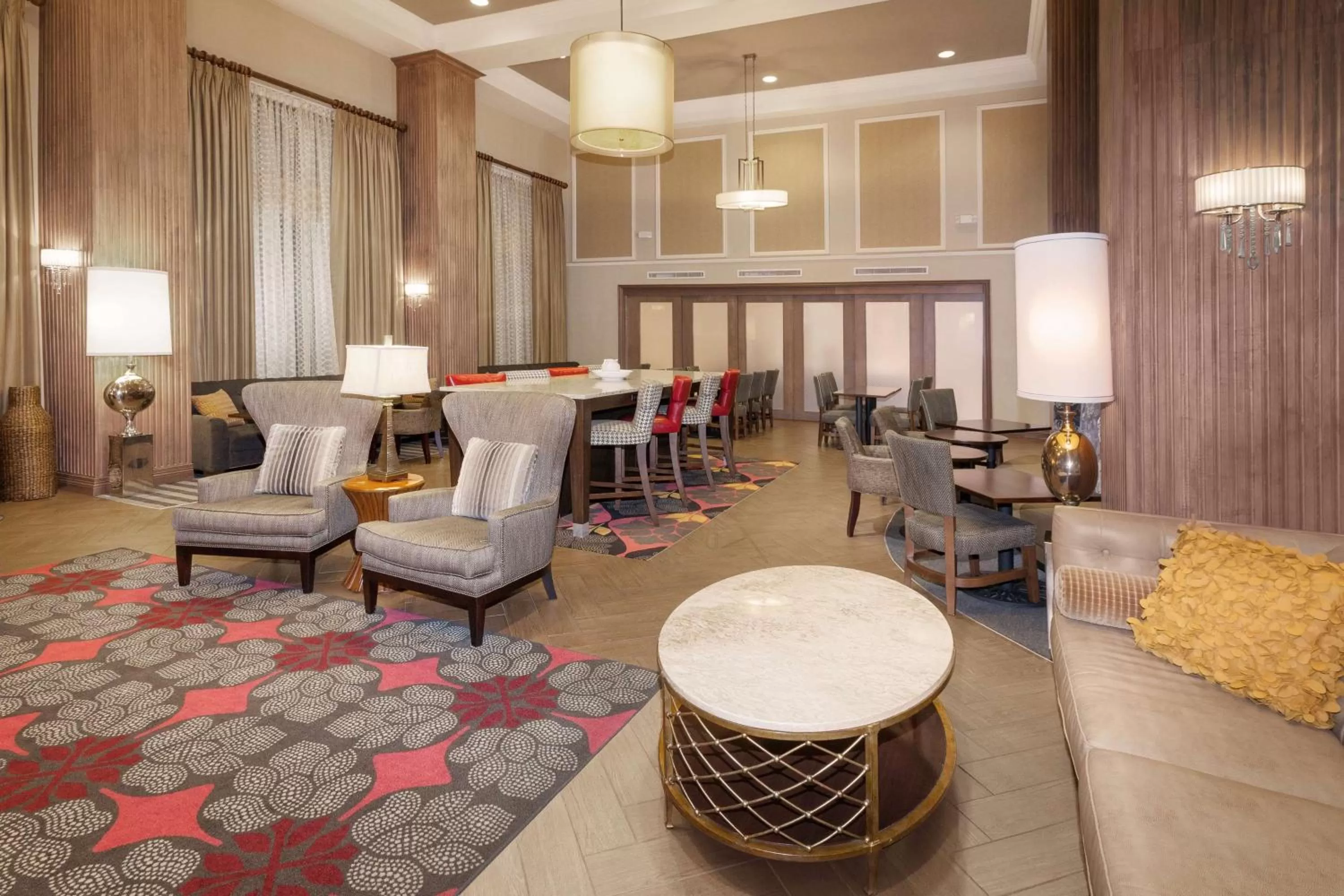 Lobby or reception in Hampton Inn & Suites Munster