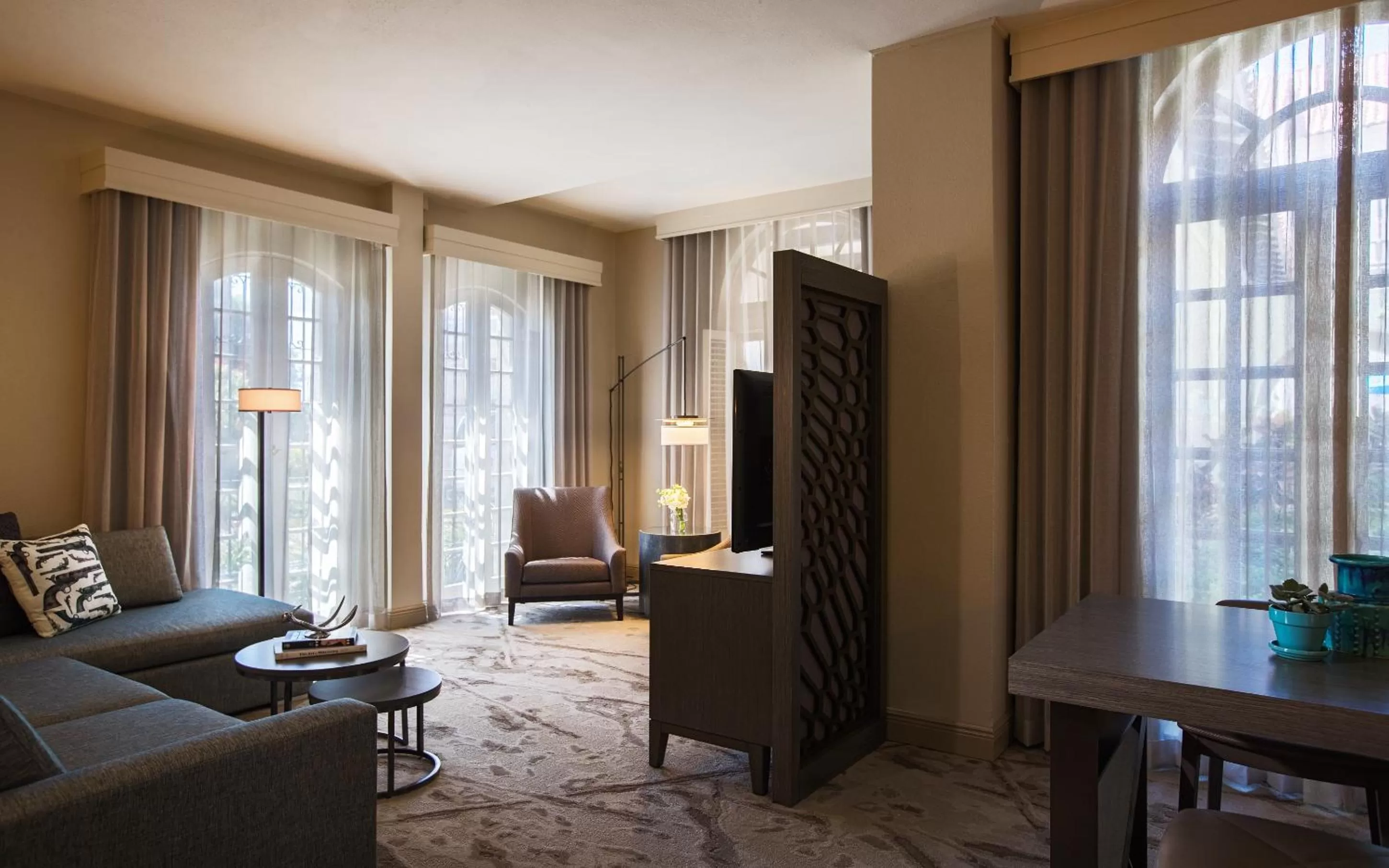 Living room in Casa De Palmas, Trademark Collection by Wyndham