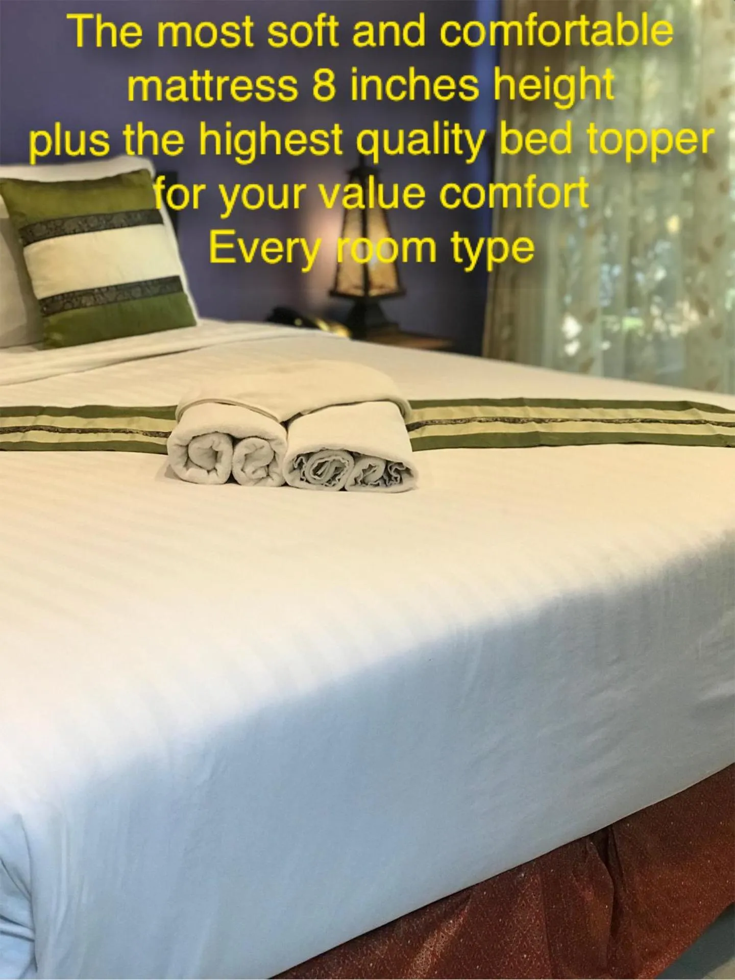 Bed in PloyKhumThong Boutique Resort