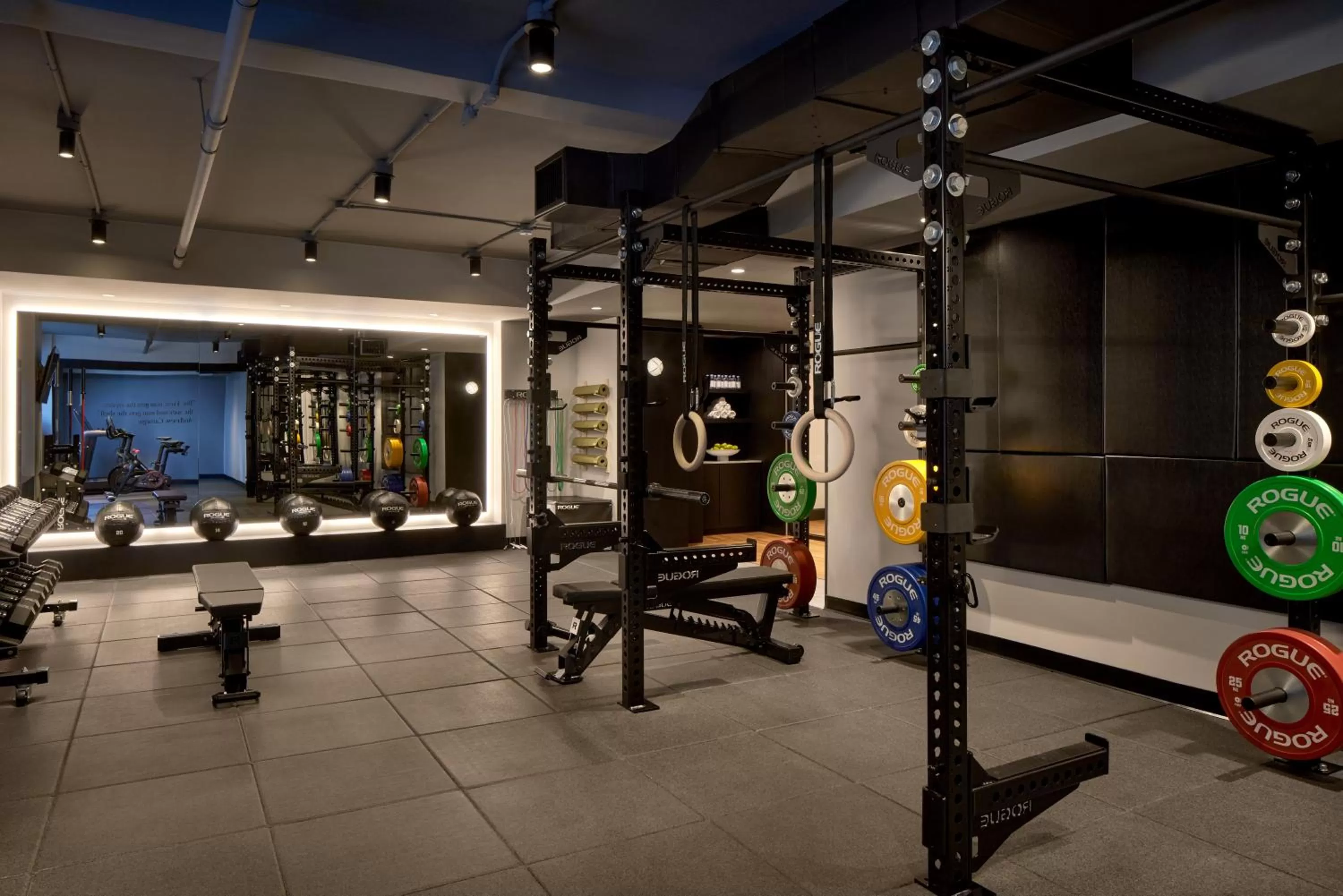 Fitness centre/facilities in The Wall Street Hotel New York City