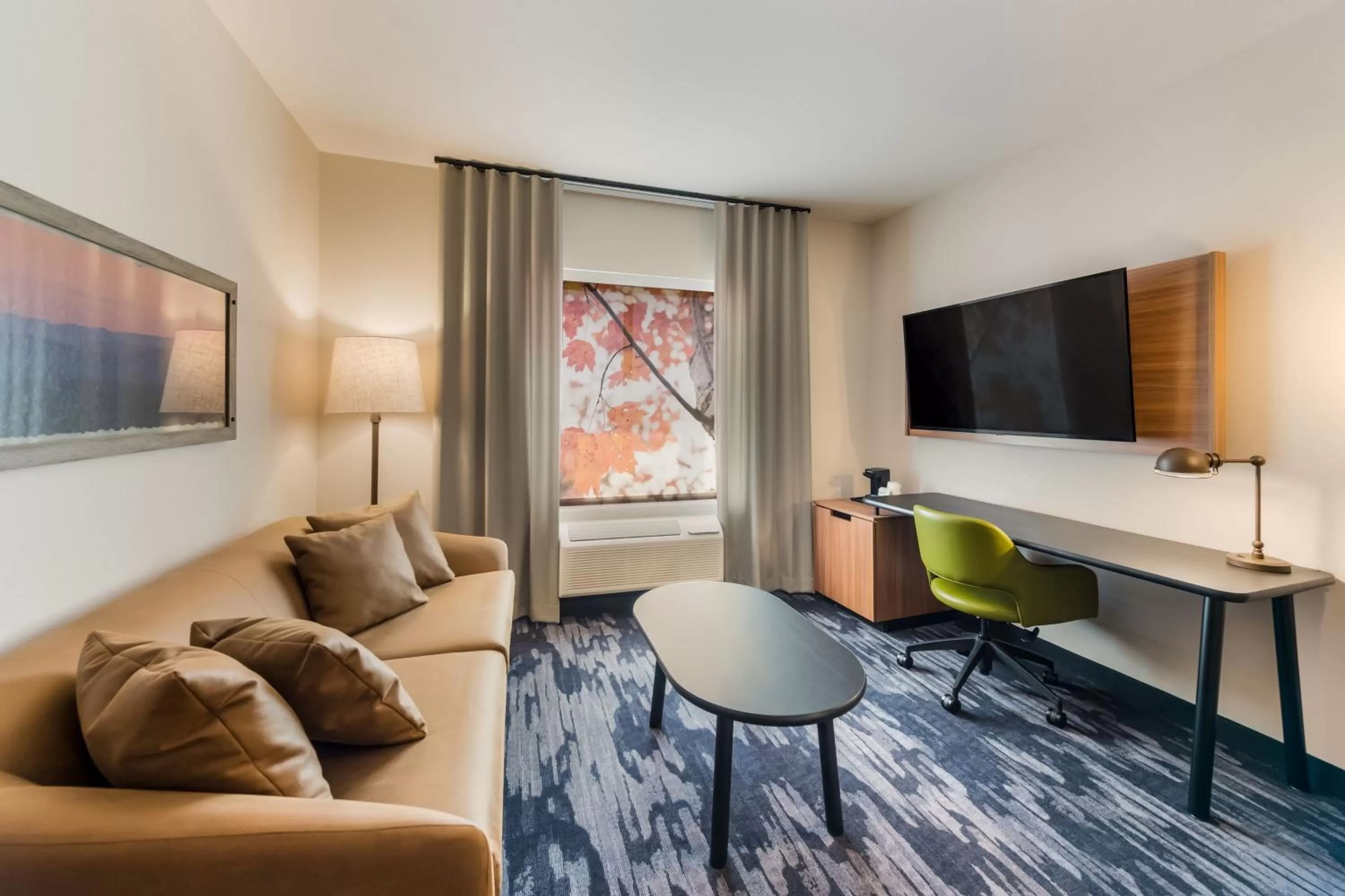 Living room in Fairfield by Marriott Inn & Suites Columbus Canal Winchester
