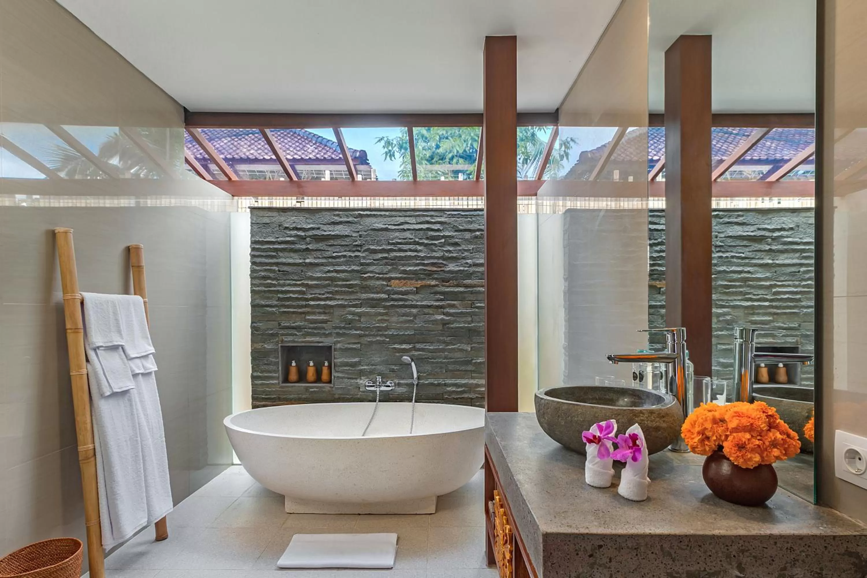 Bathroom in Alam Wayang Ubud - CHSE Certified