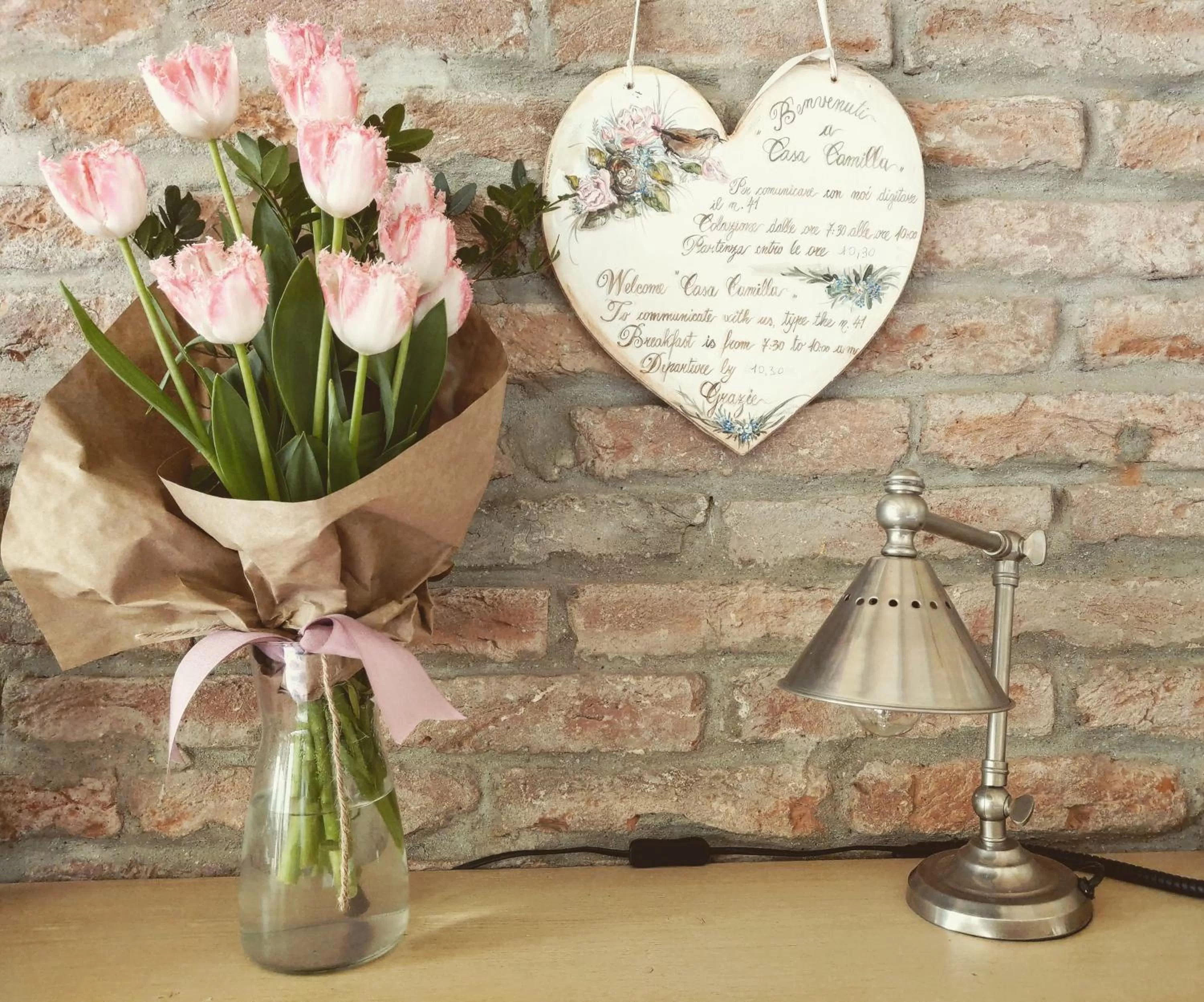 Decorative detail in B&B Casa Camilla