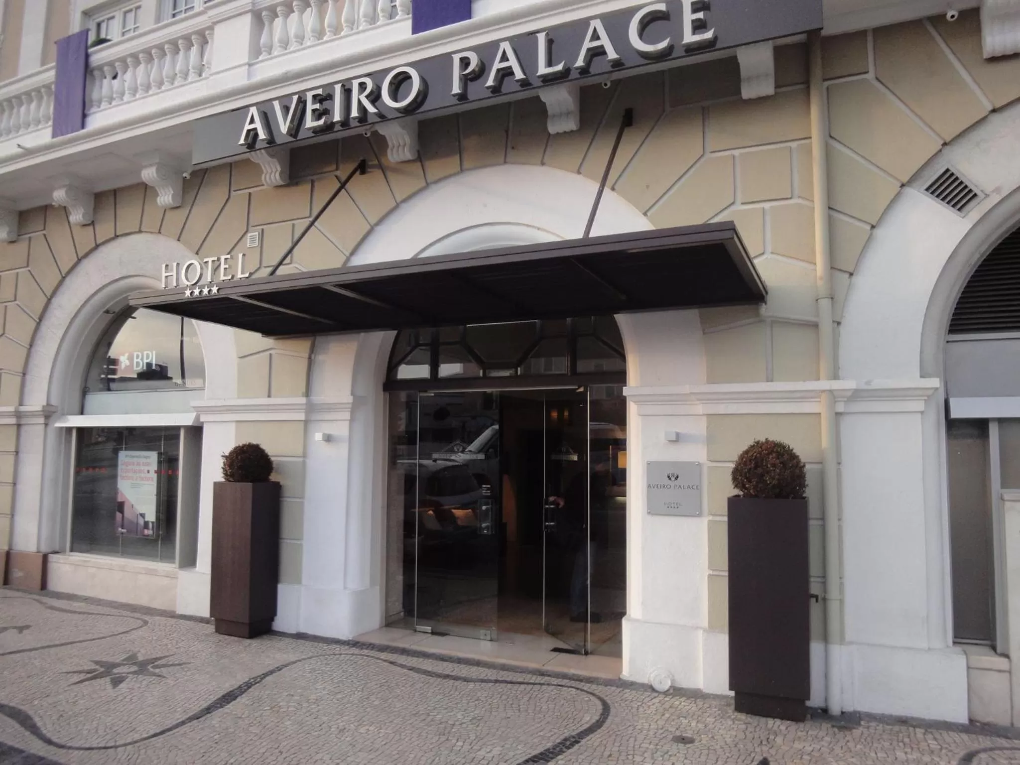 Facade/entrance in TURIM Aveiro Palace Hotel