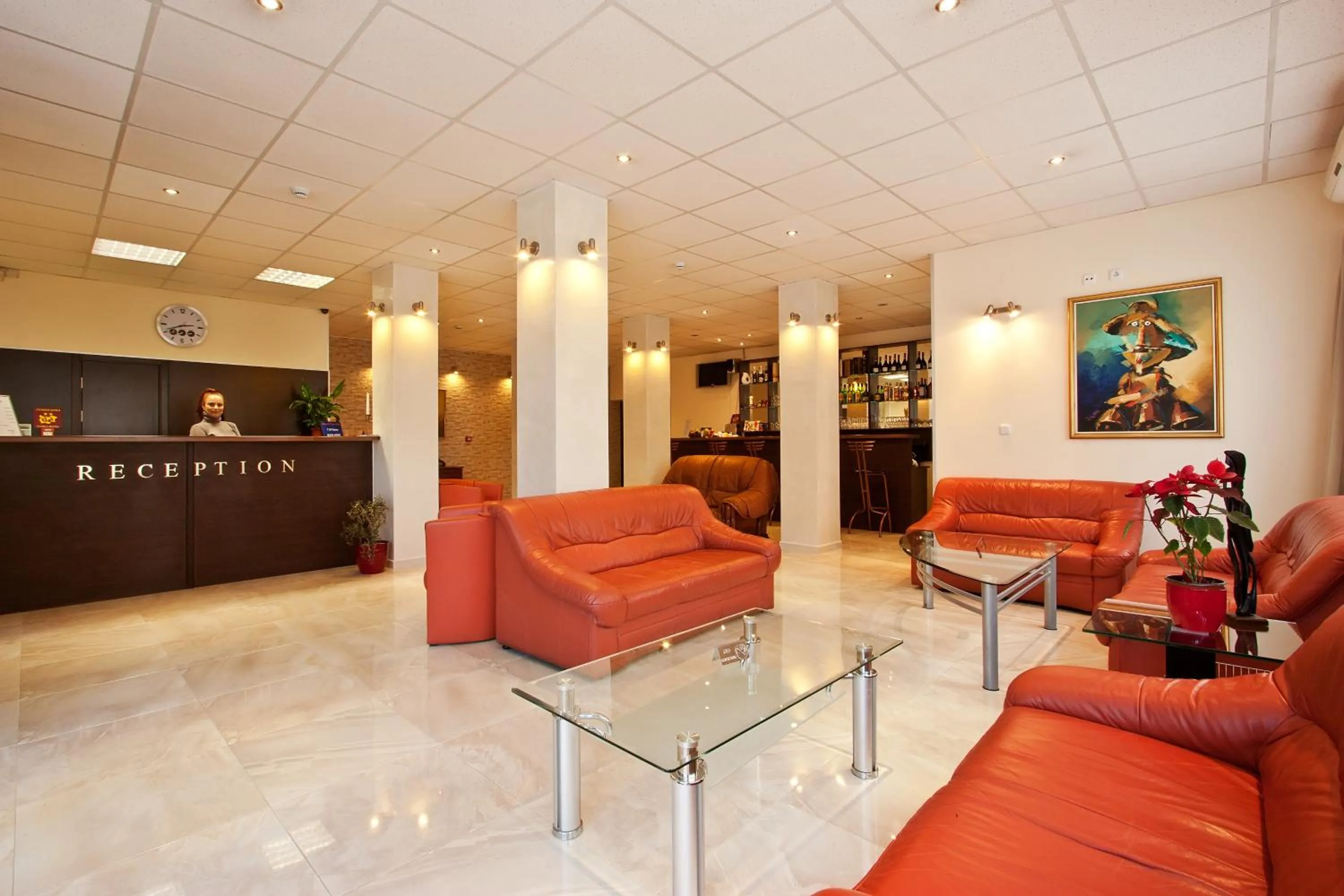 Lobby or reception in Hotel Cheap - Smart choice - Great value