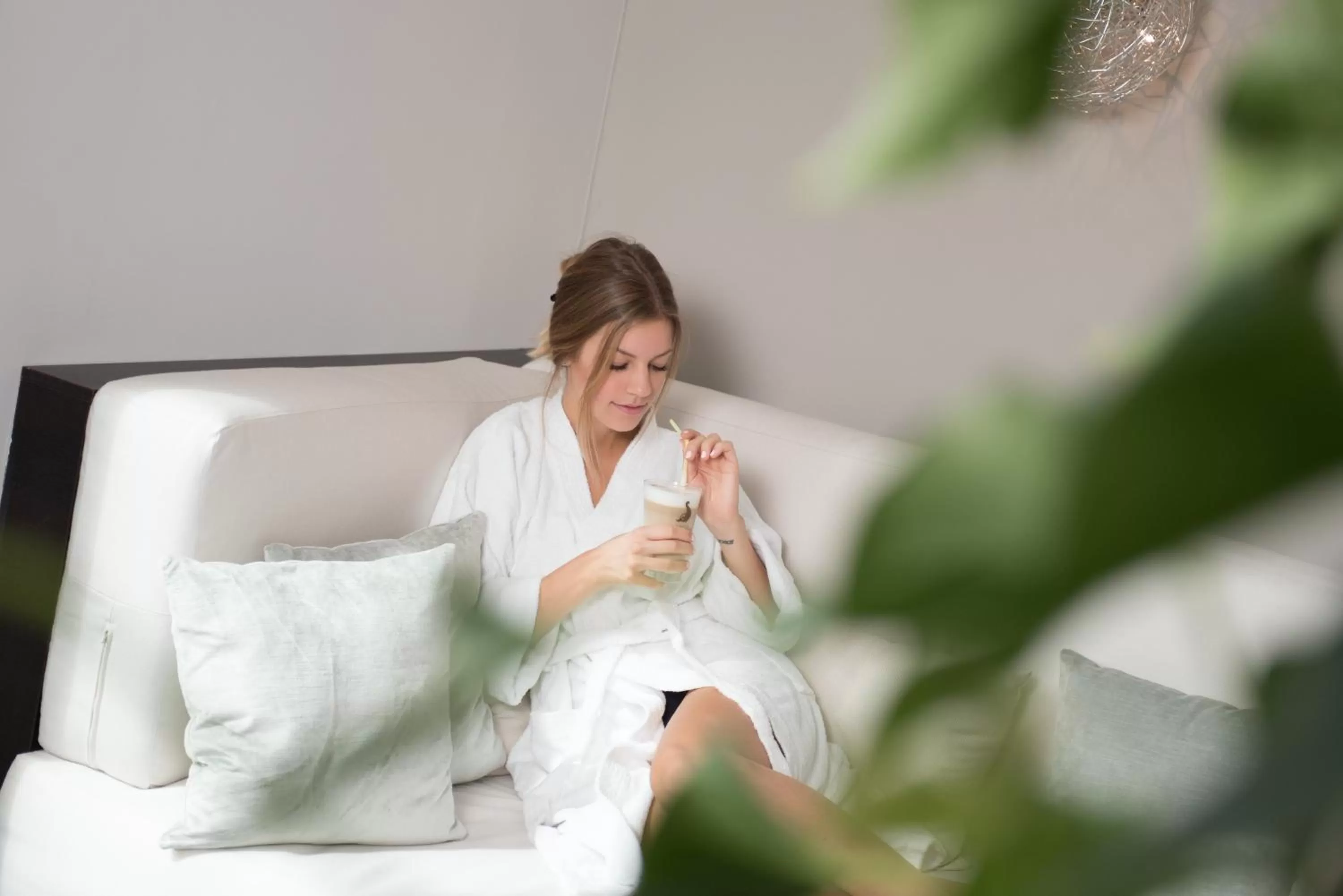 Spa and wellness centre/facilities, Bed in Parkhotel Schillerhain