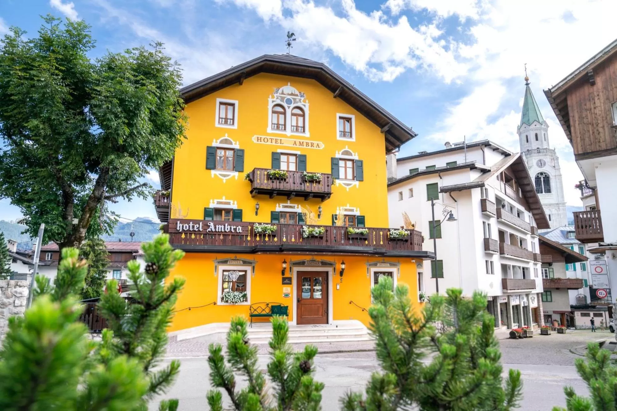 Property building in Ambra Cortina Luxury&Fashion Hotel