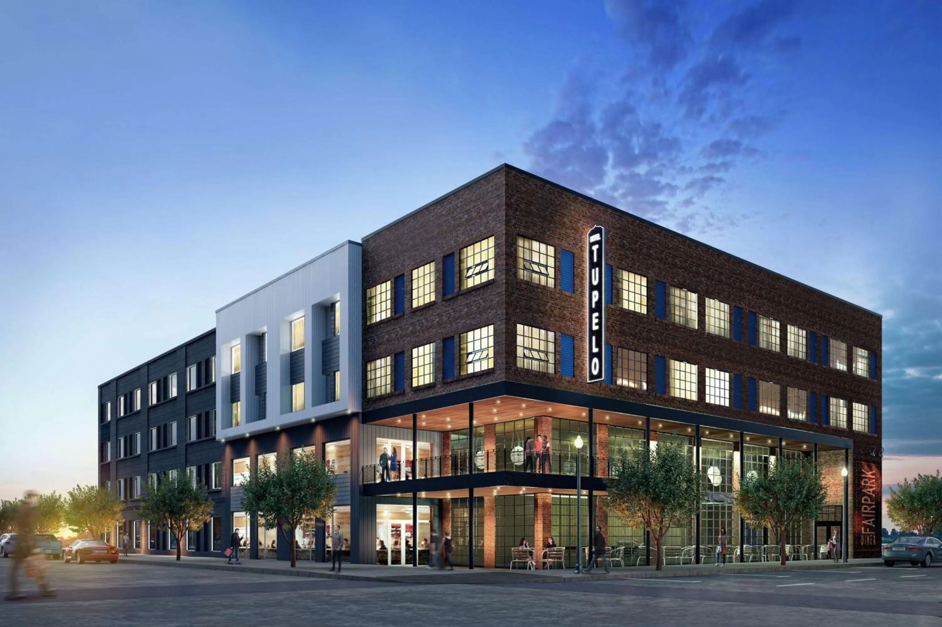 Property building in Hotel Tupelo, a Wyndham Hotel