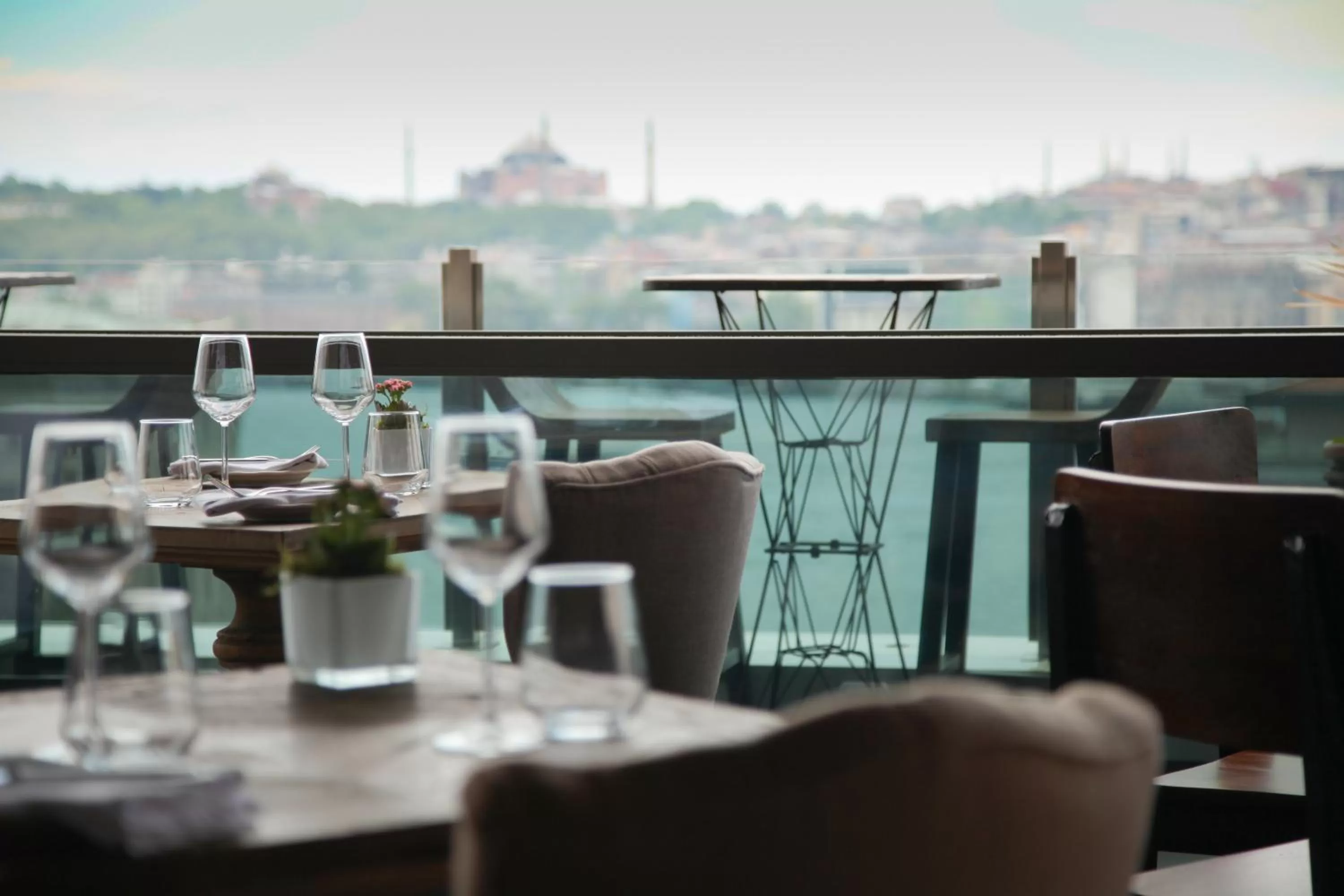 Restaurant/places to eat in The Bank Hotel Istanbul, a Member of Design Hotels