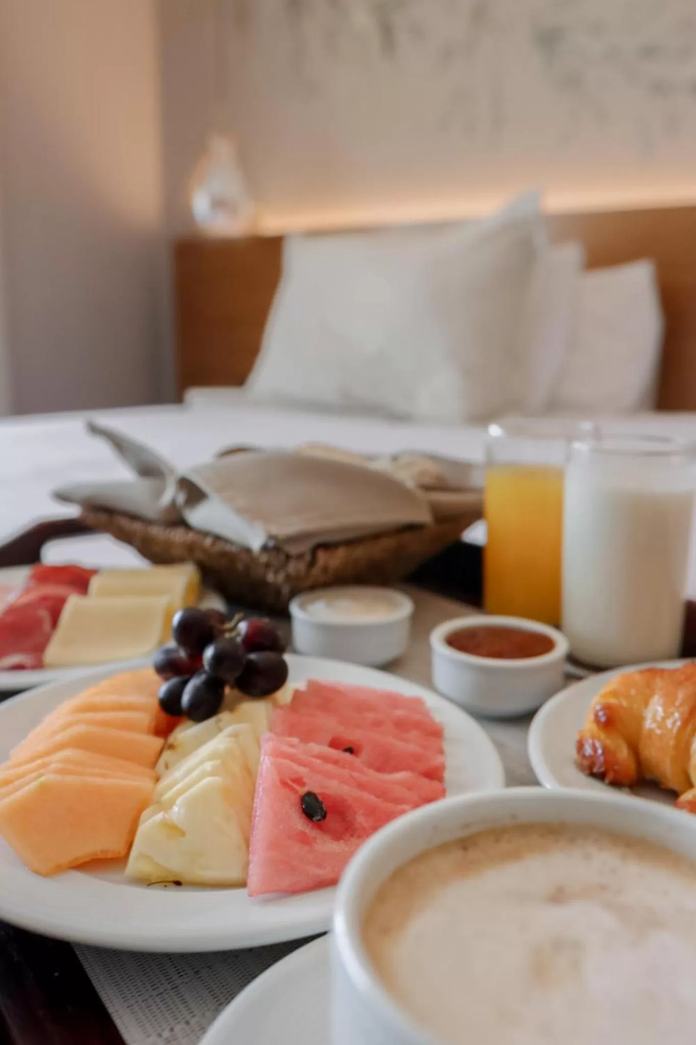 Breakfast, Bed in Cottage Carrasco