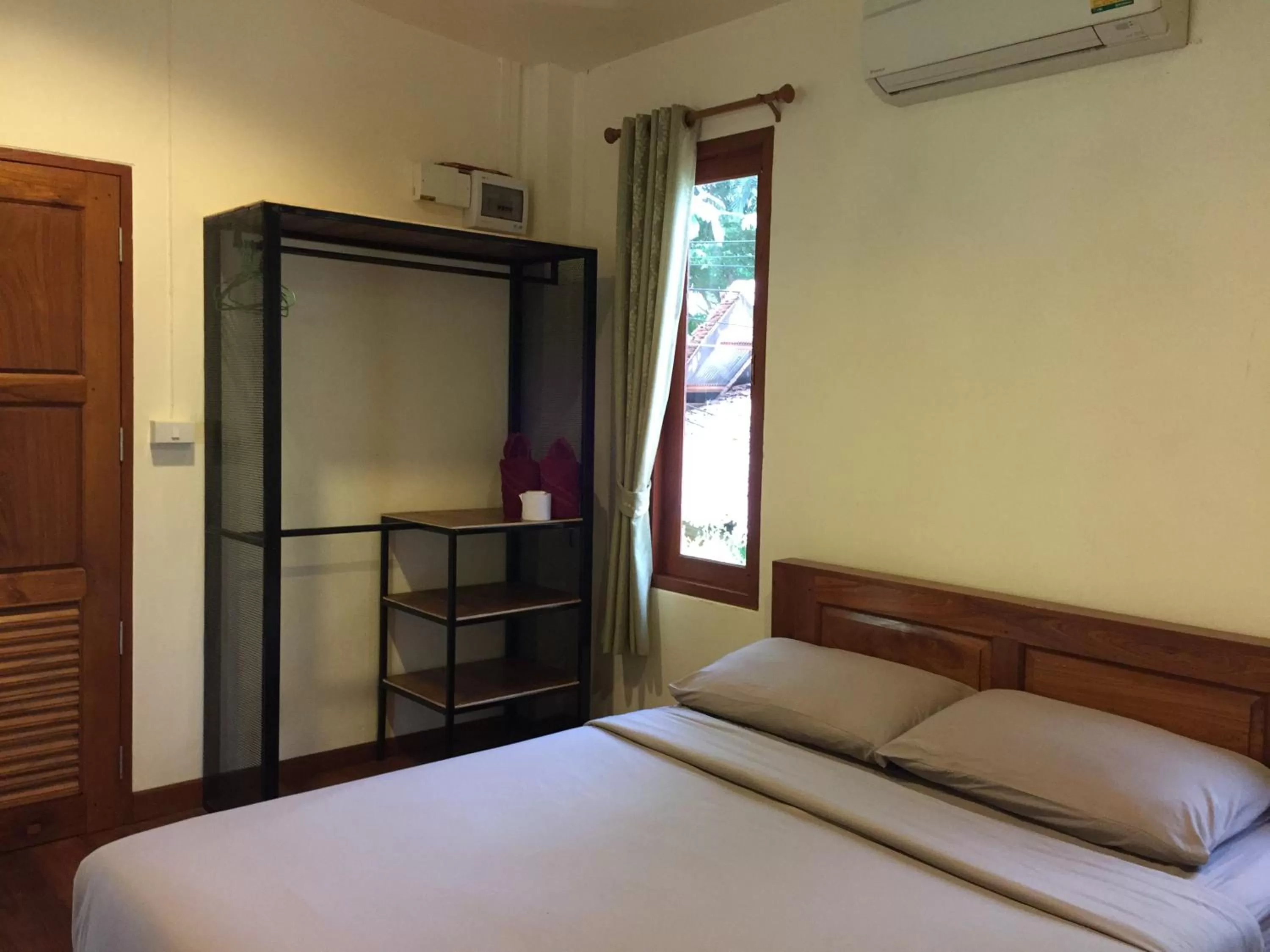 Bed in Pai Loess Resort