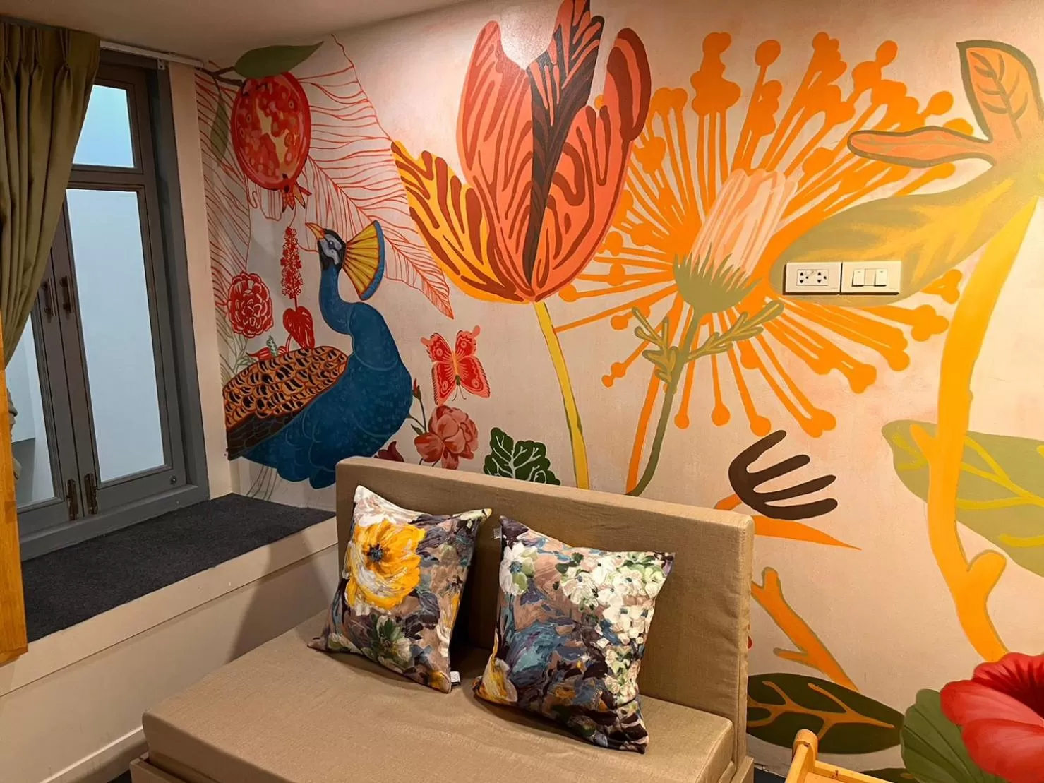 Seating area in Suraya Bangkok